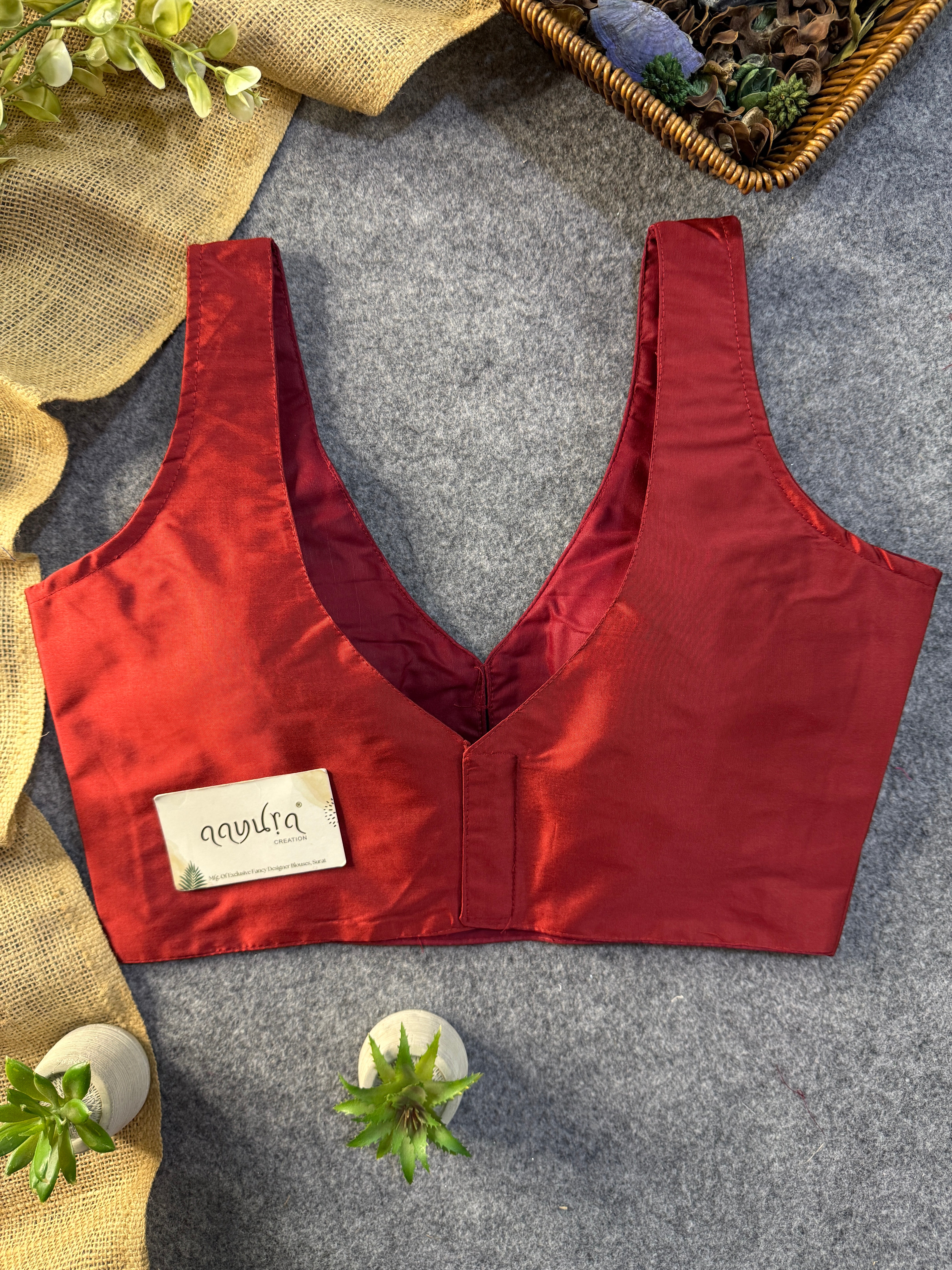 BOLLYWOOD STYLE-MAROON