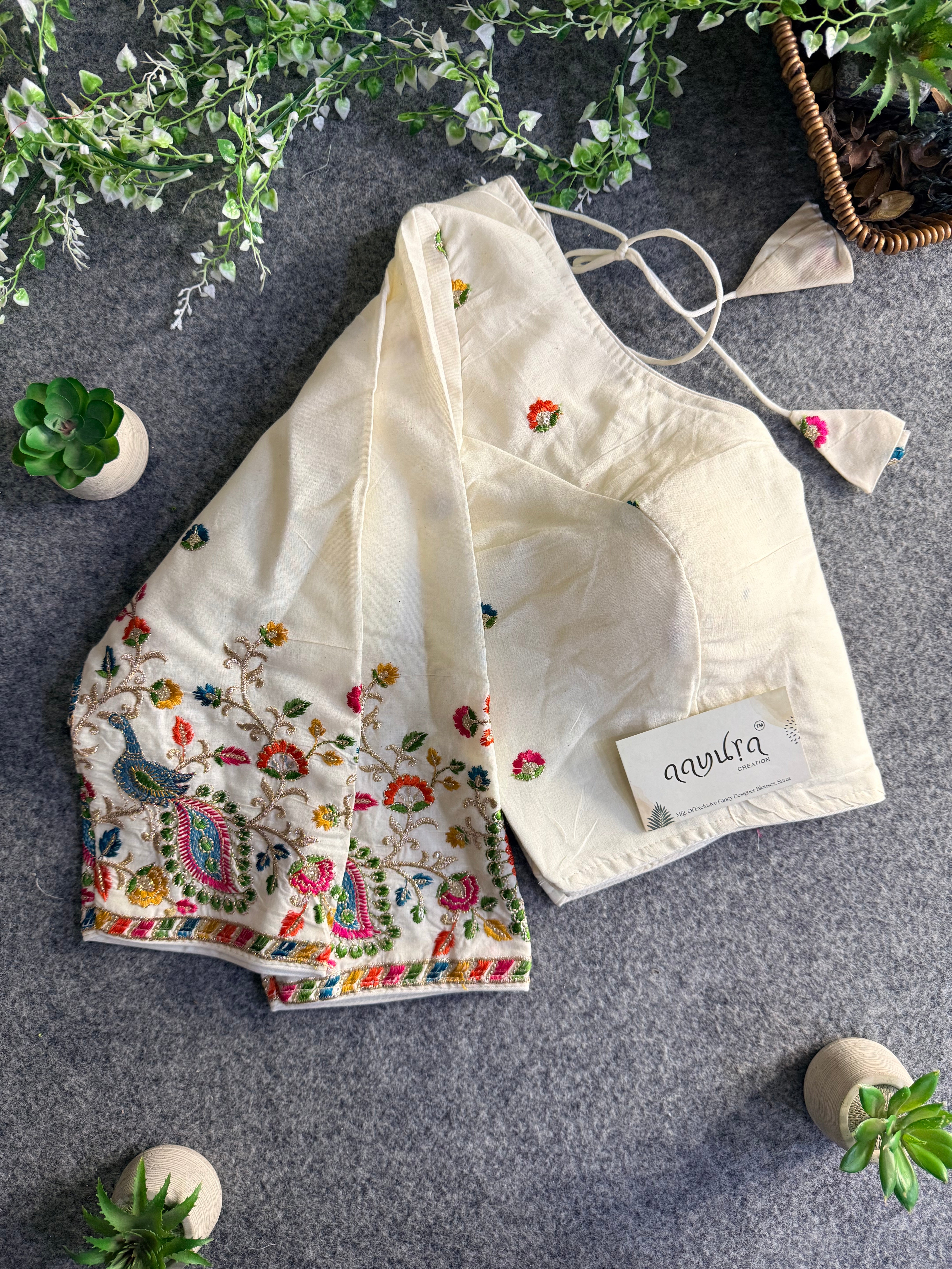 Embroidery Cotton Blouse