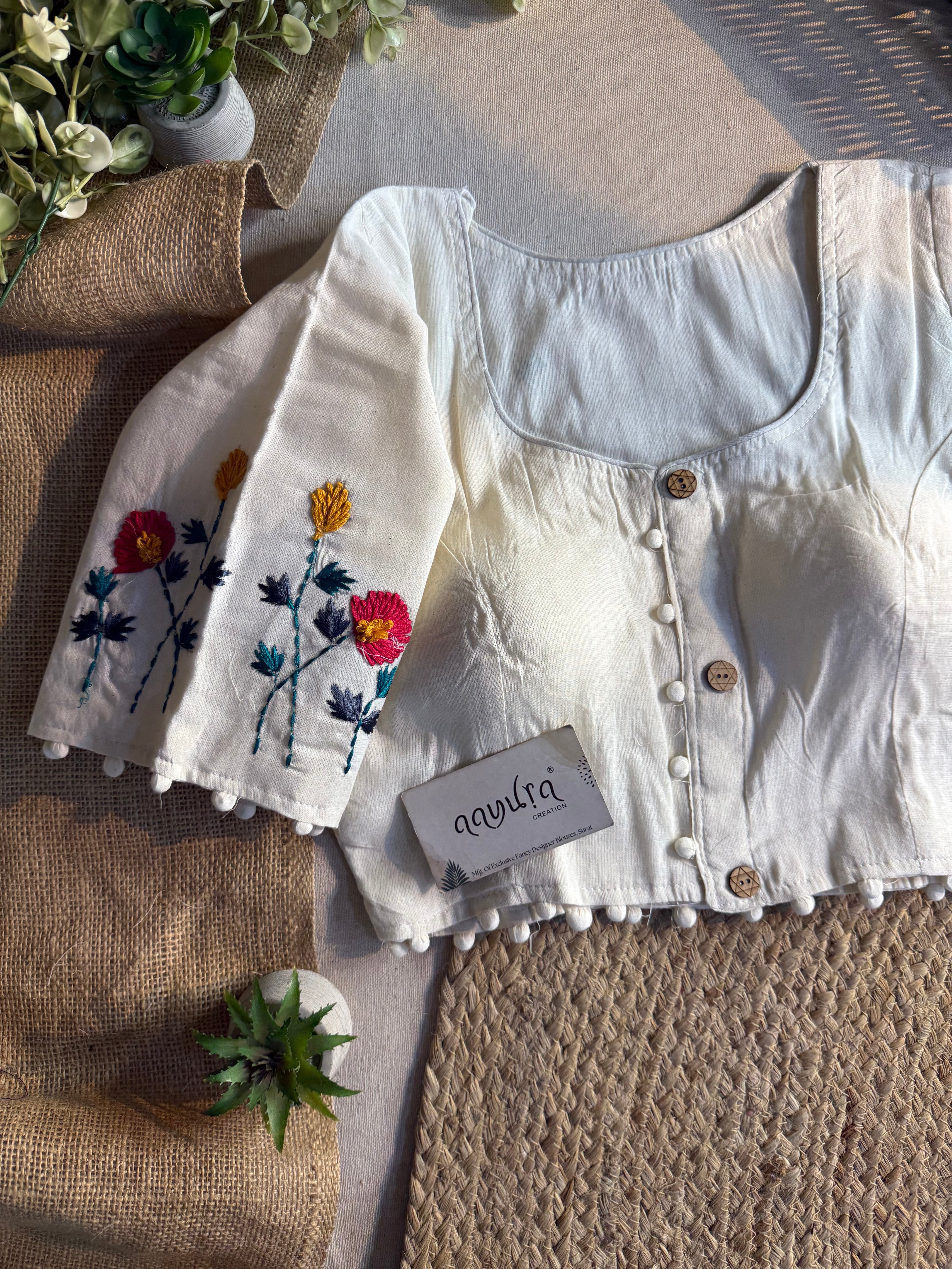 Elite Craft Cotton Blouse