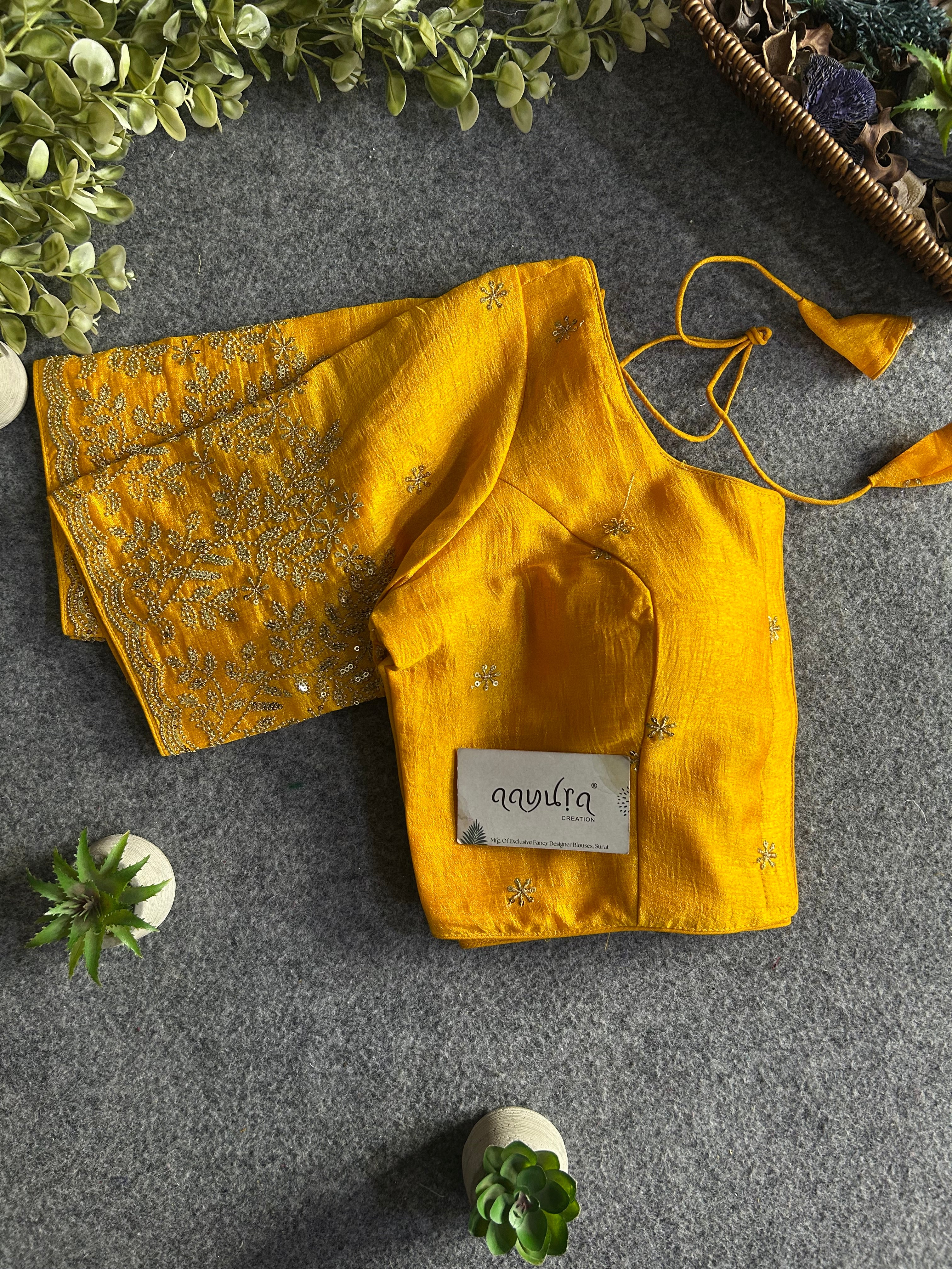 Rajsi Vichitra Zari Work Blouse
