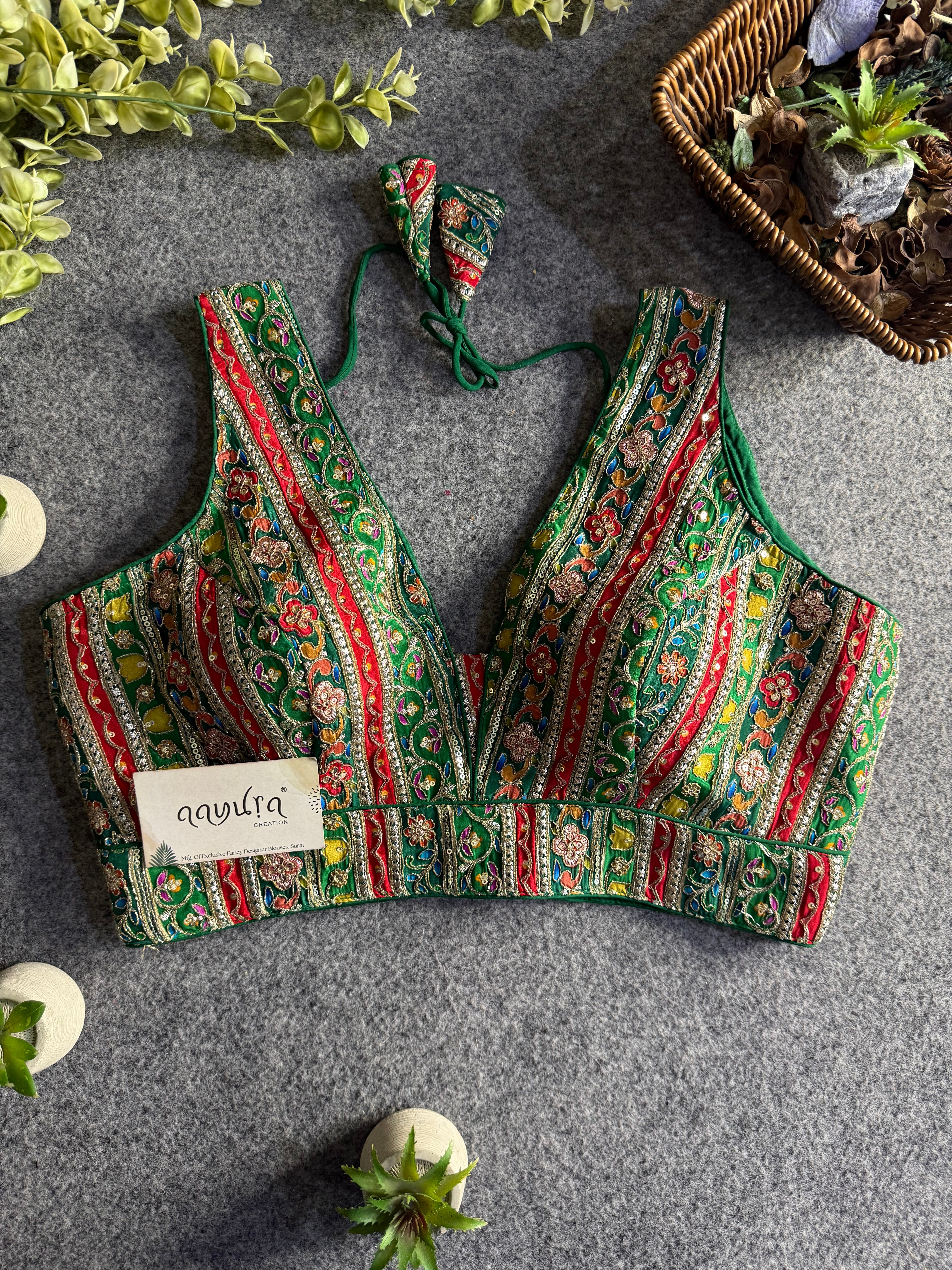 Aadhya Position Work Blouse