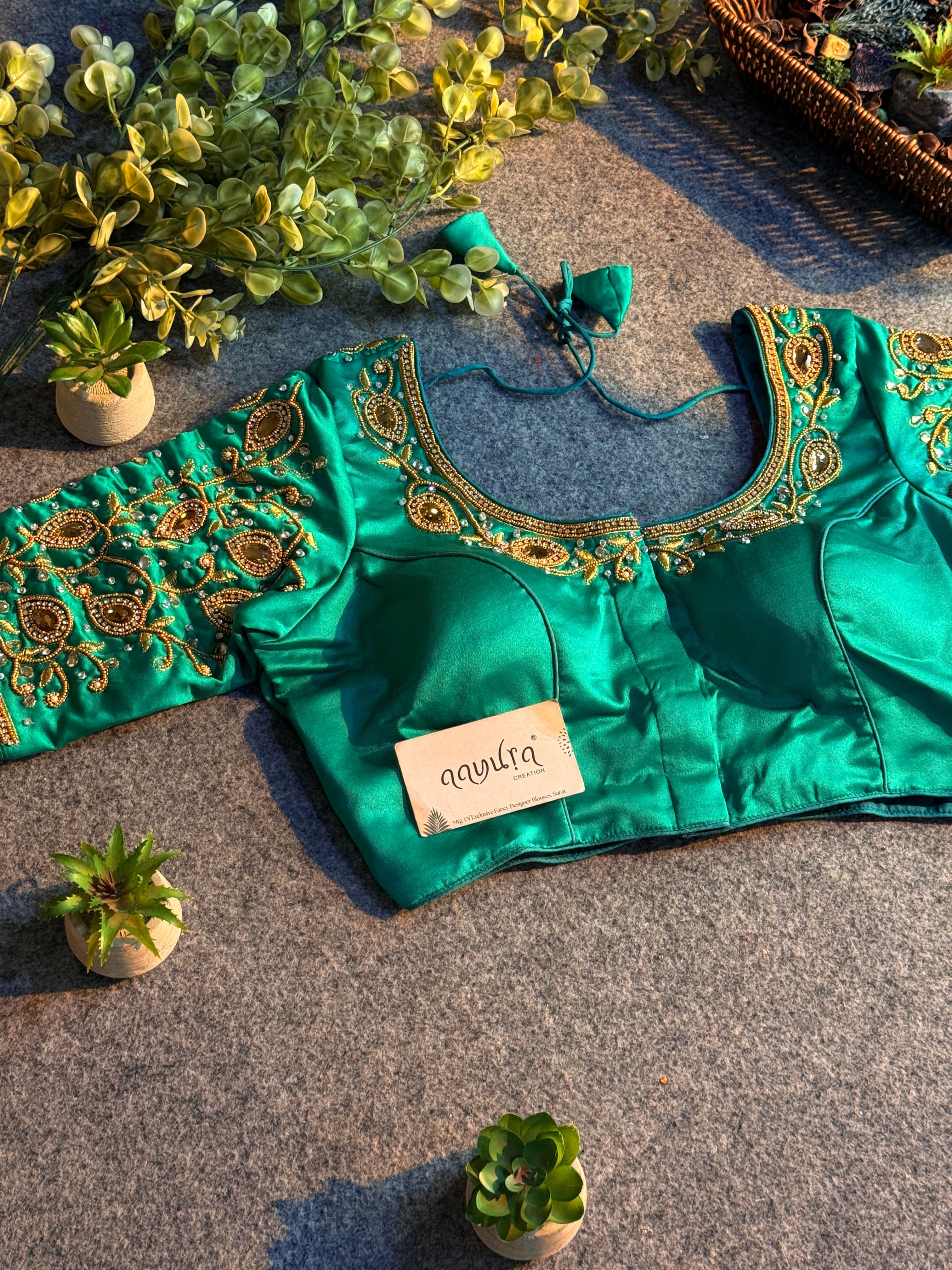 Twinkle Aari Work Blouse