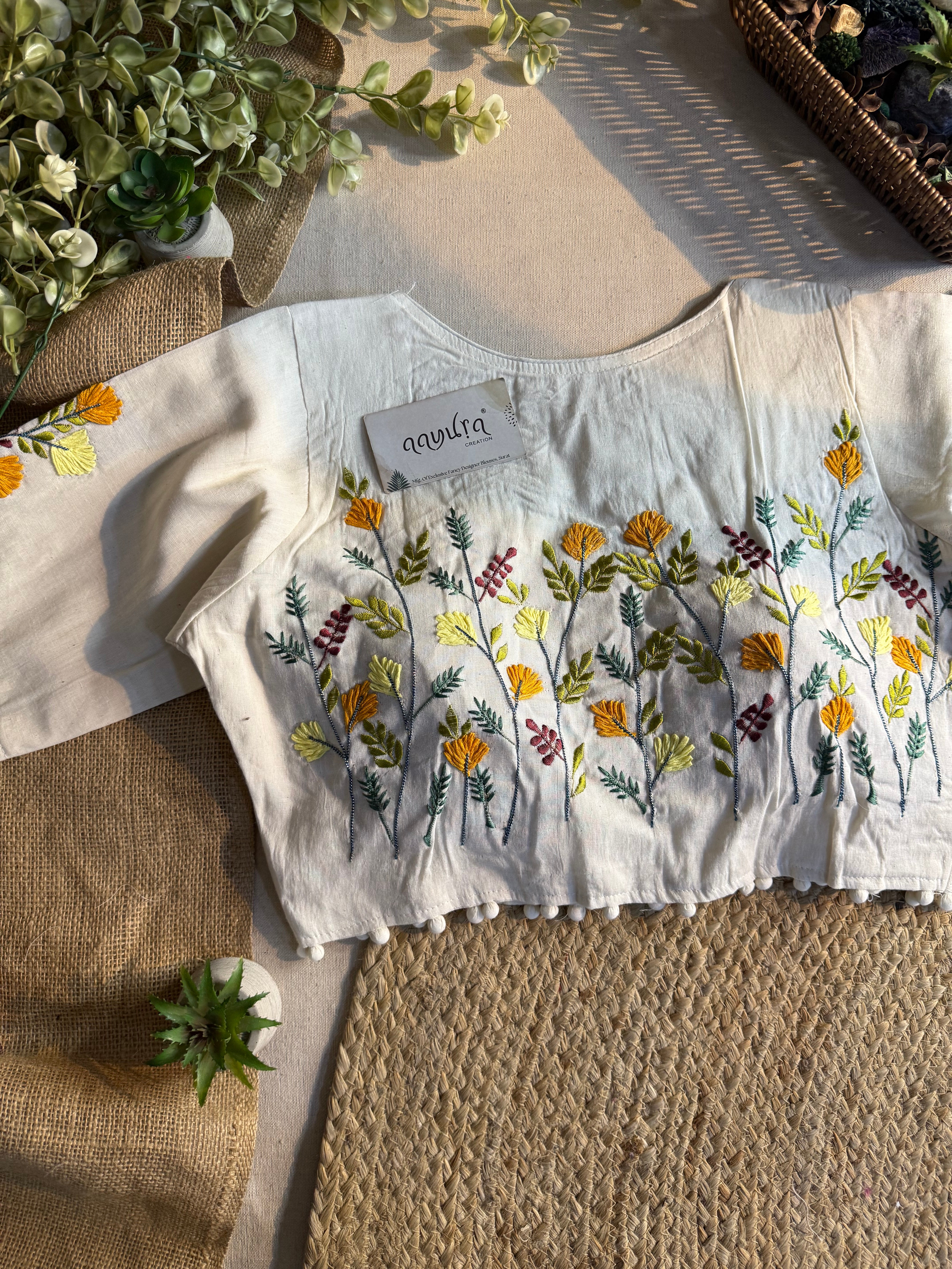 Elite Craft Cotton Blouse