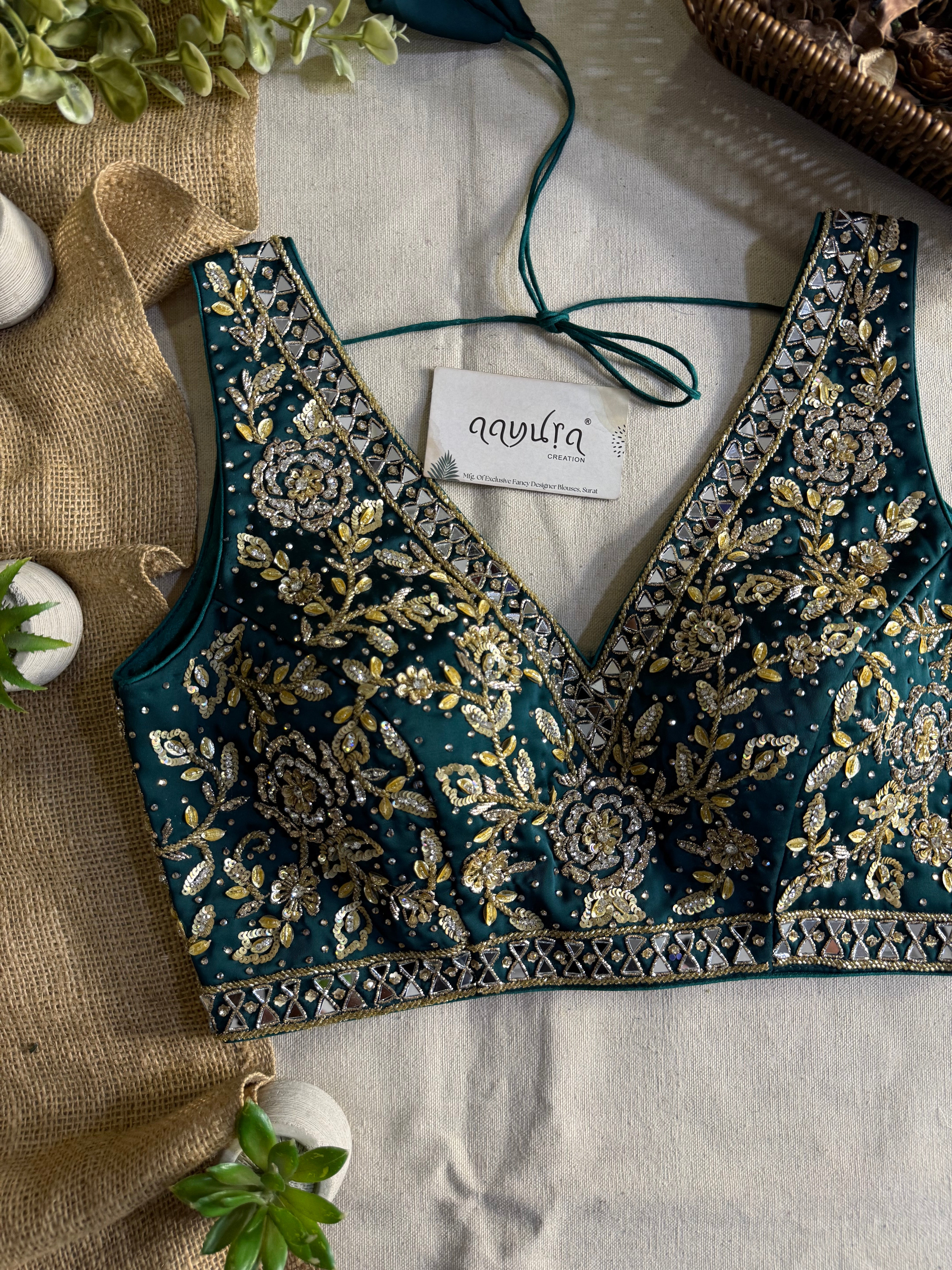 Royal Heritage Handwork Blouse