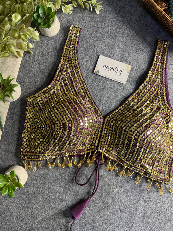 Lunara Festive Glow Blouse