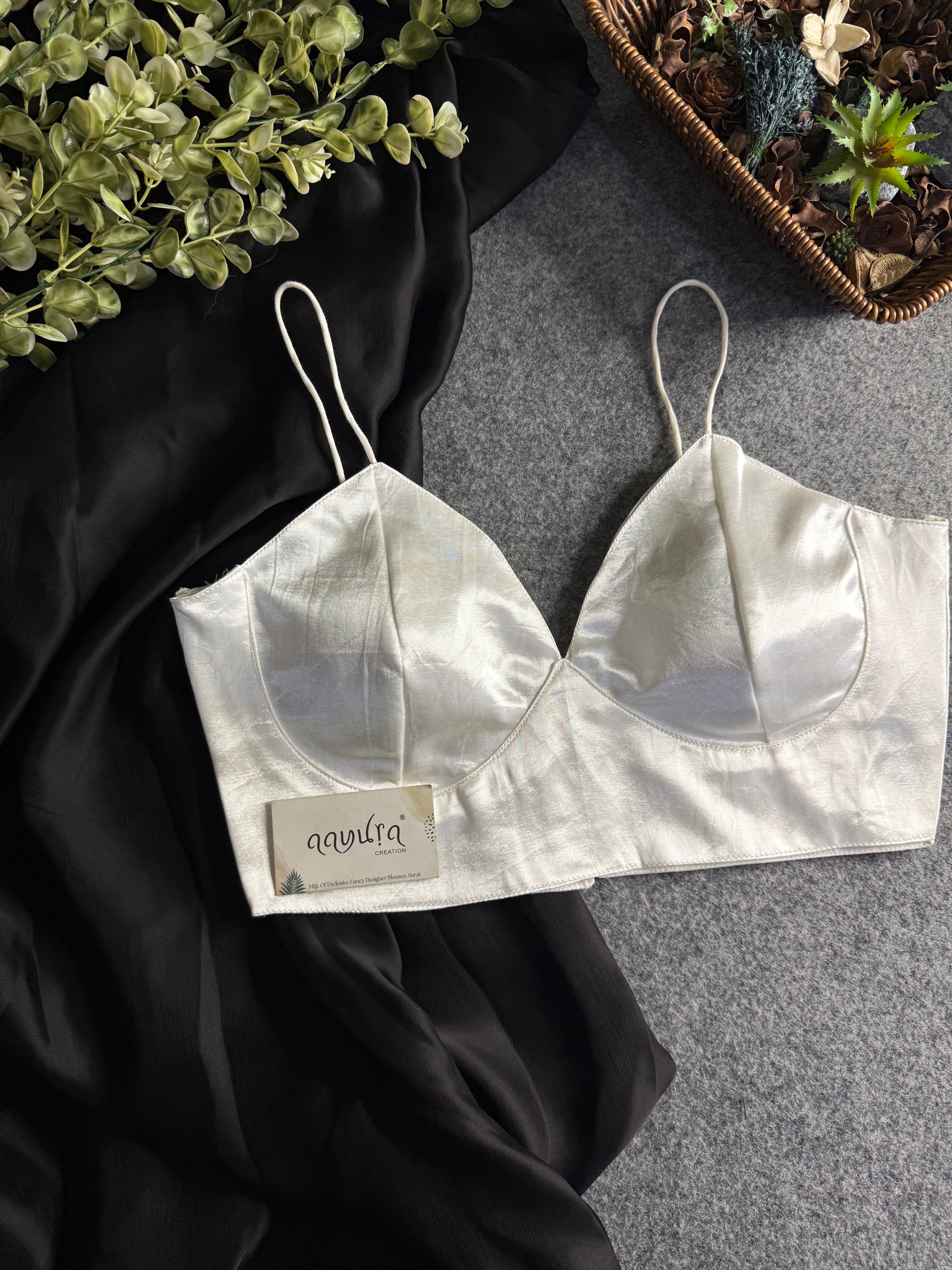 Midnight Bloom Satin