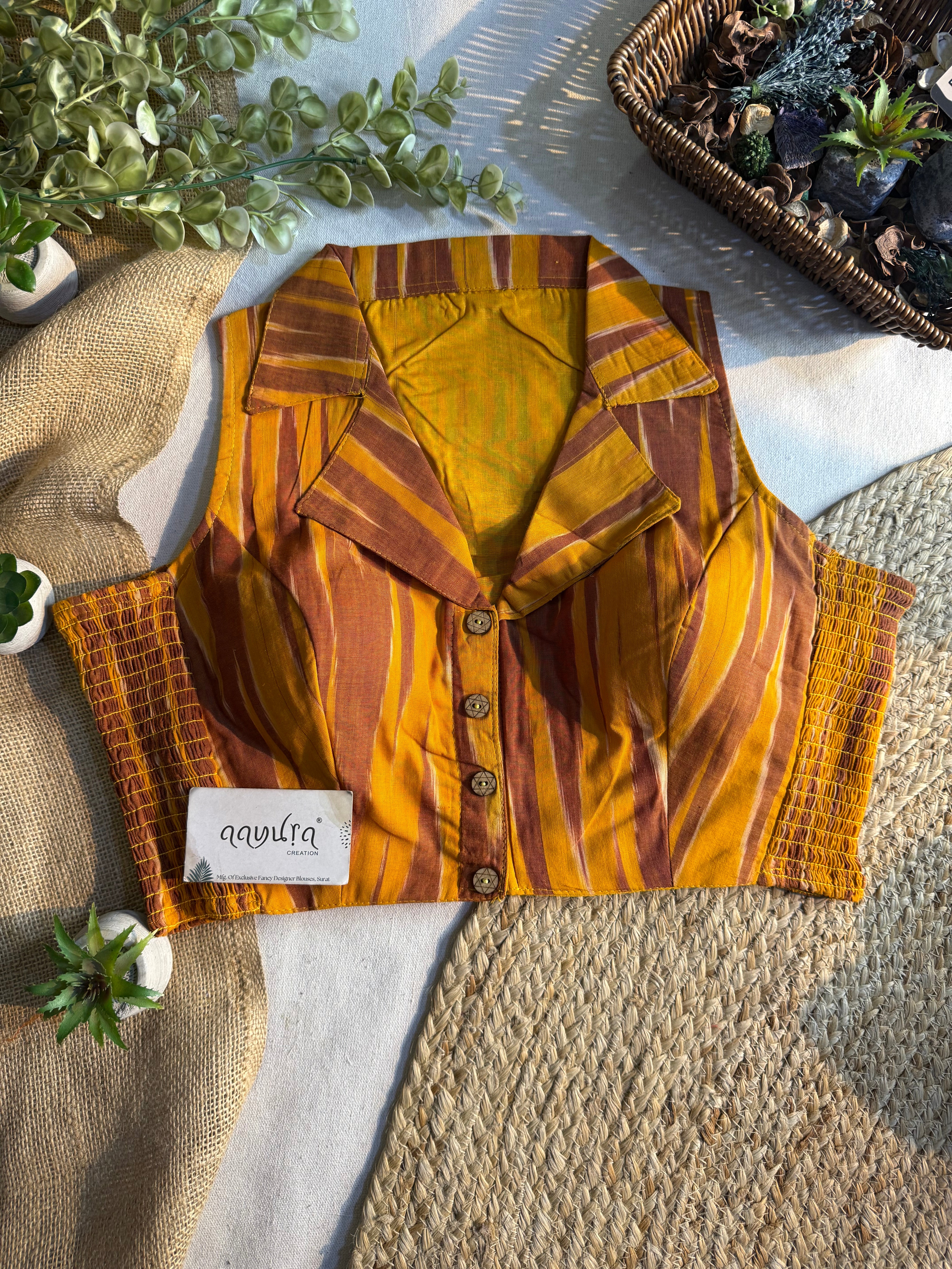Comfort Fit Ikkath Streachable Blouse