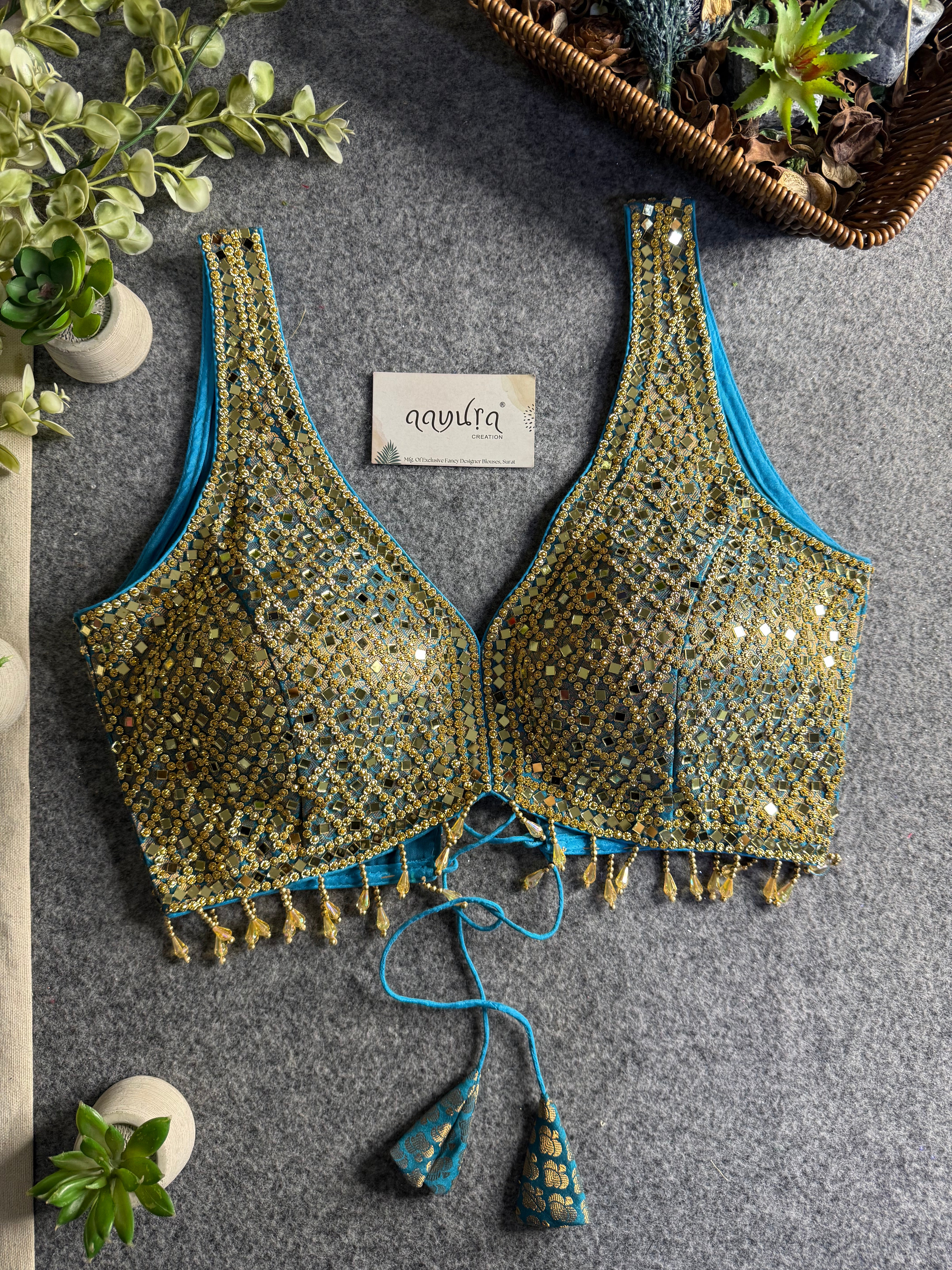 Lunara Festive Glow Blouse