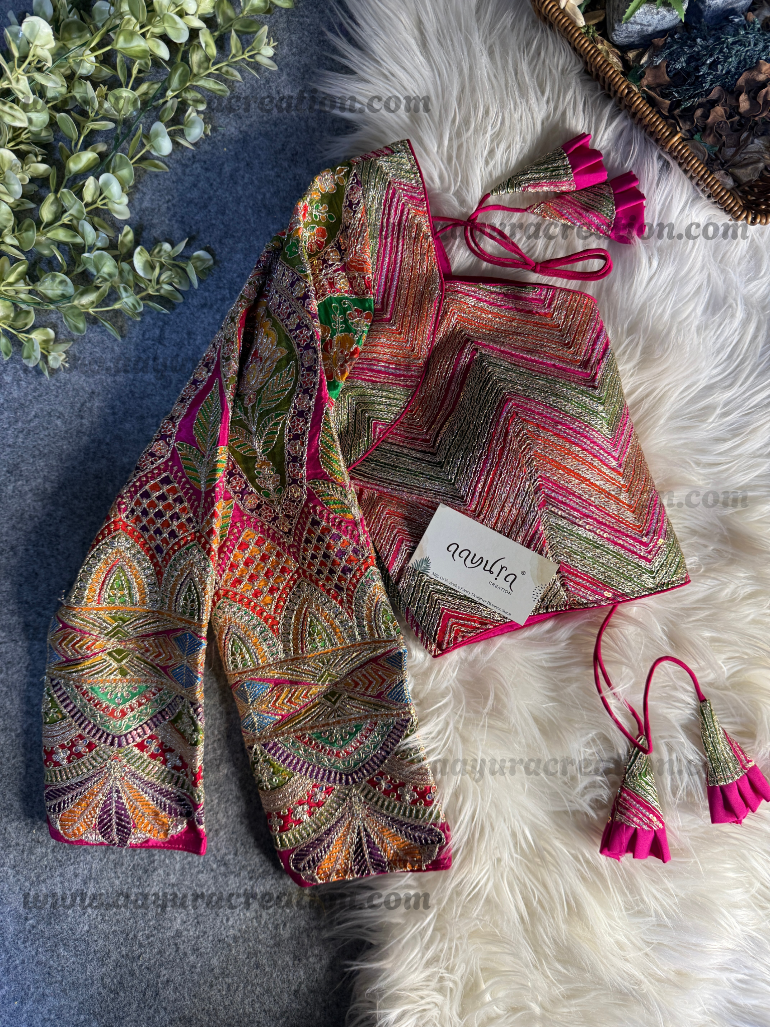 Majestic Crepe Bridal Blouse