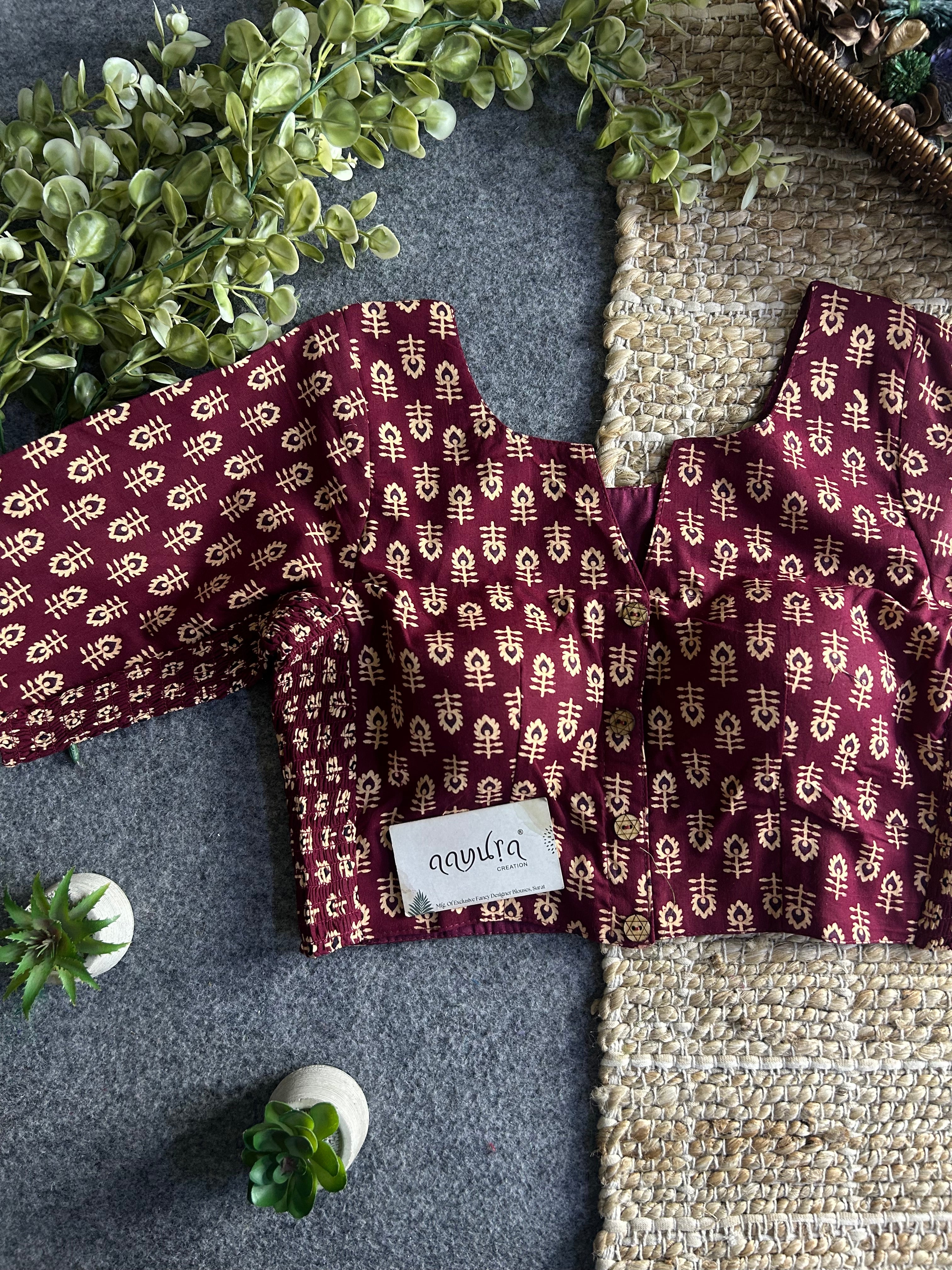 Cotton Streatchable Blouse