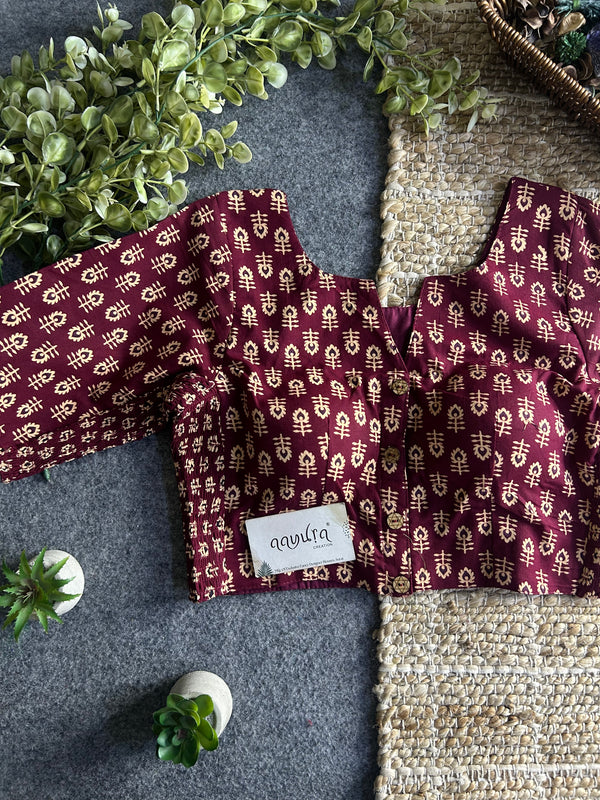 Cotton Streatchable Blouse