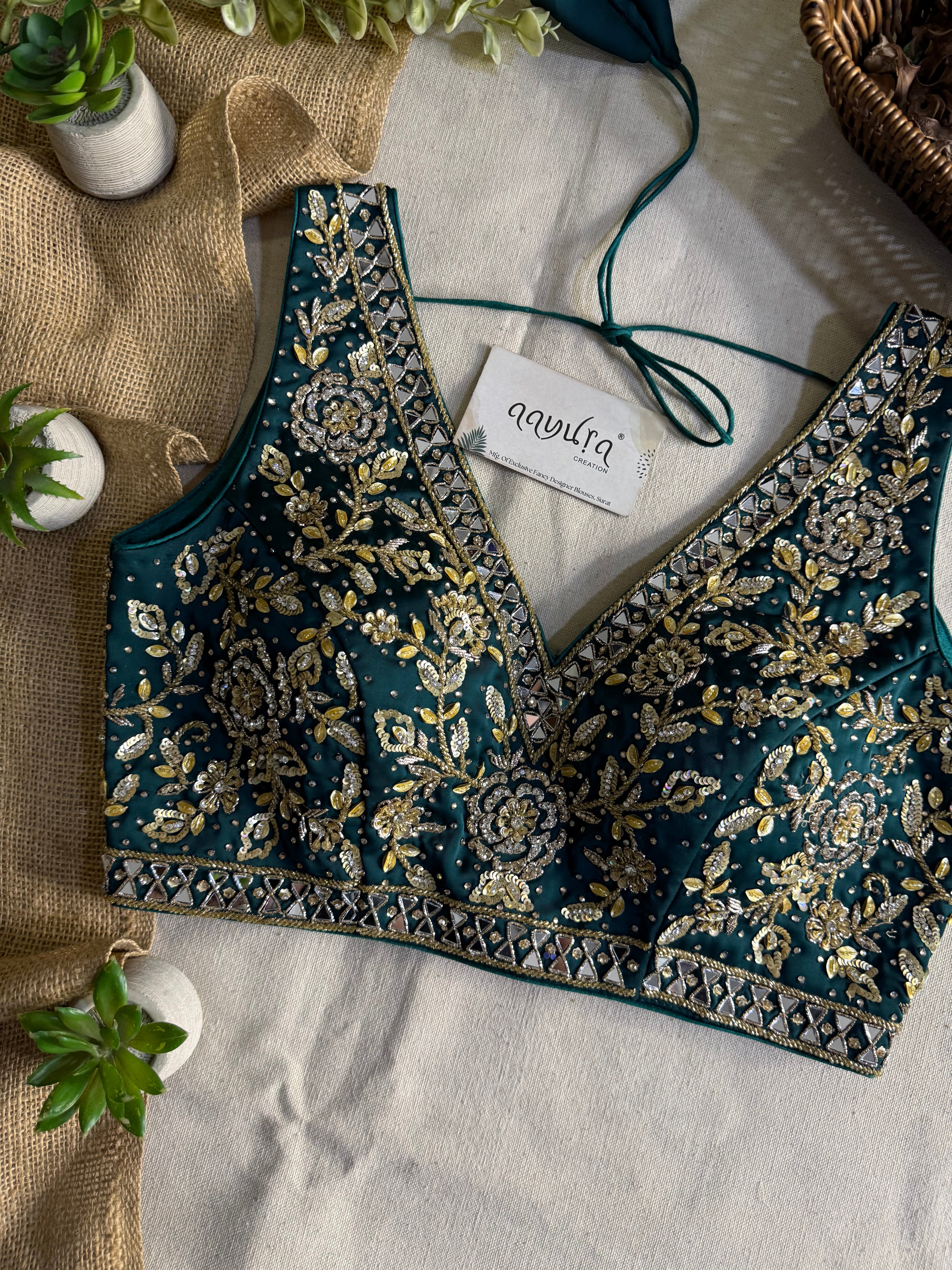 Royal Heritage Handwork Blouse