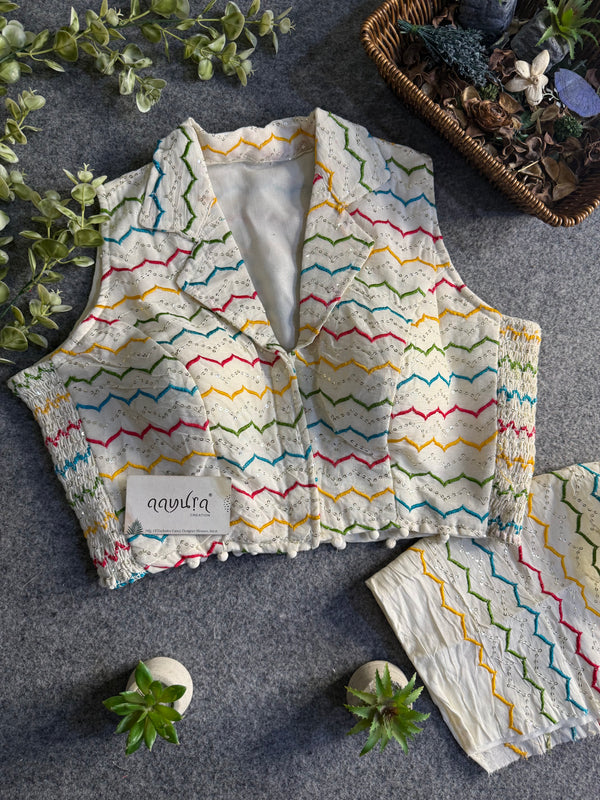 FlexiFit Cotton Designer Blouse