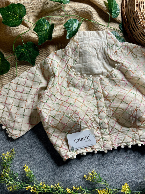 BabyColler Khadi blouse