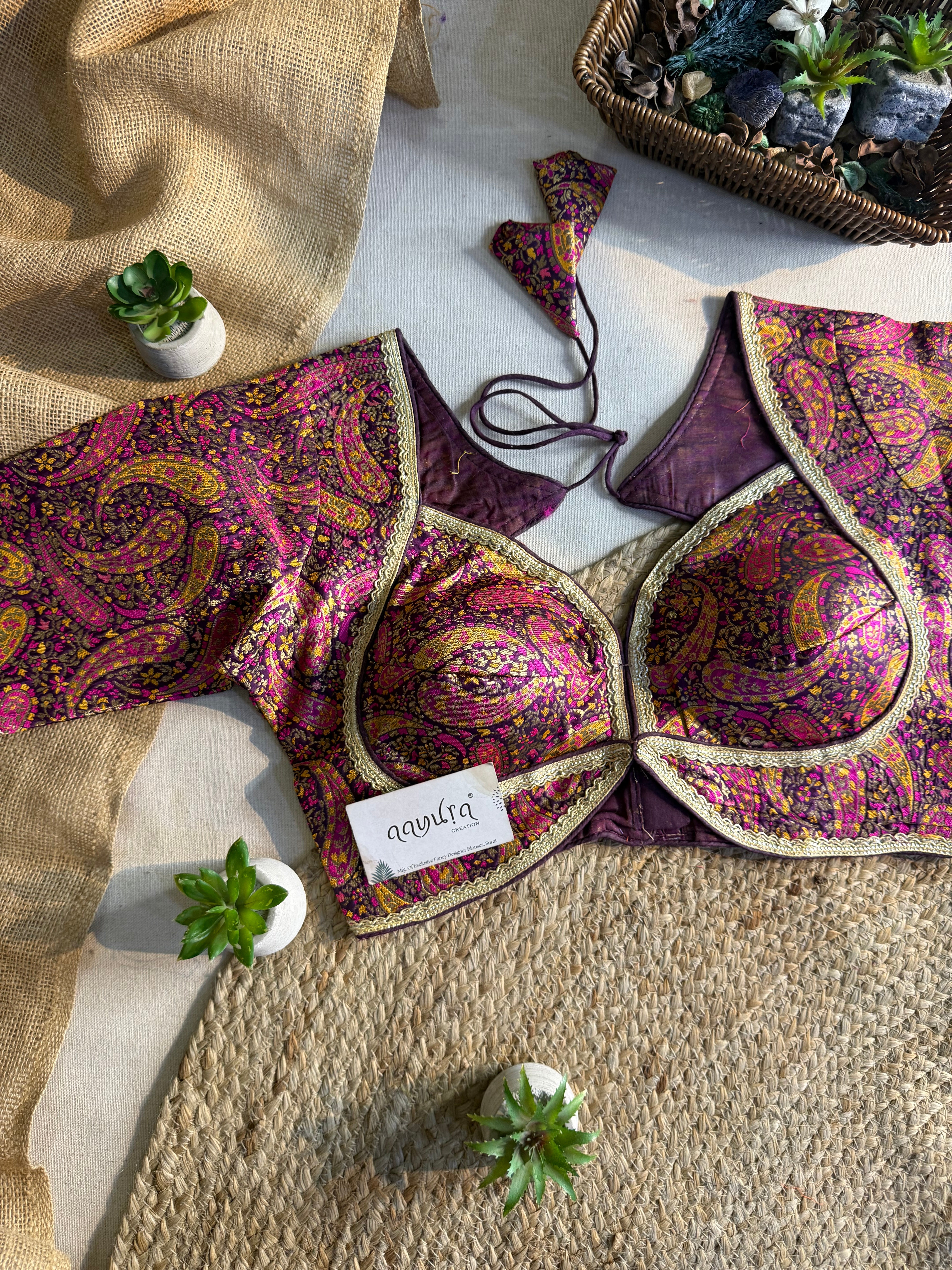 Banarasi Silk Diva Blouse