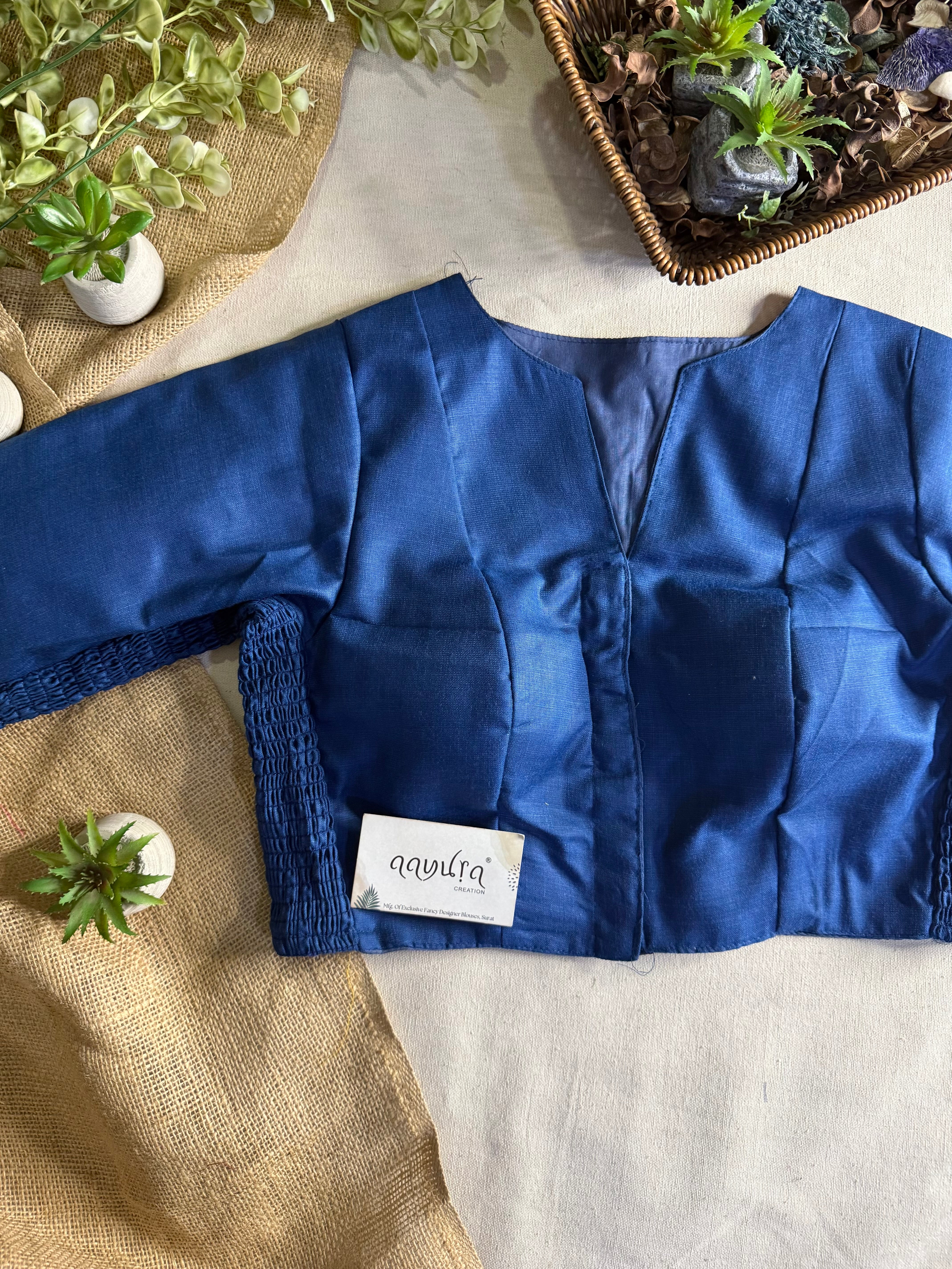 Comfort Fit Cotton Blouse