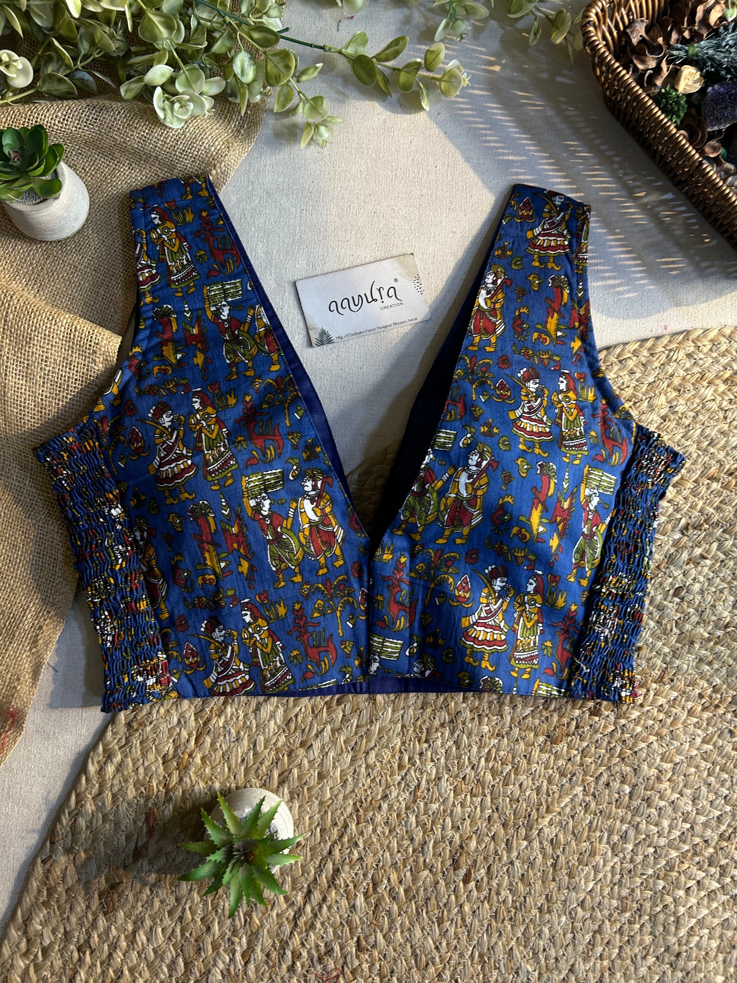 Comfort Fit V Neck Blouse