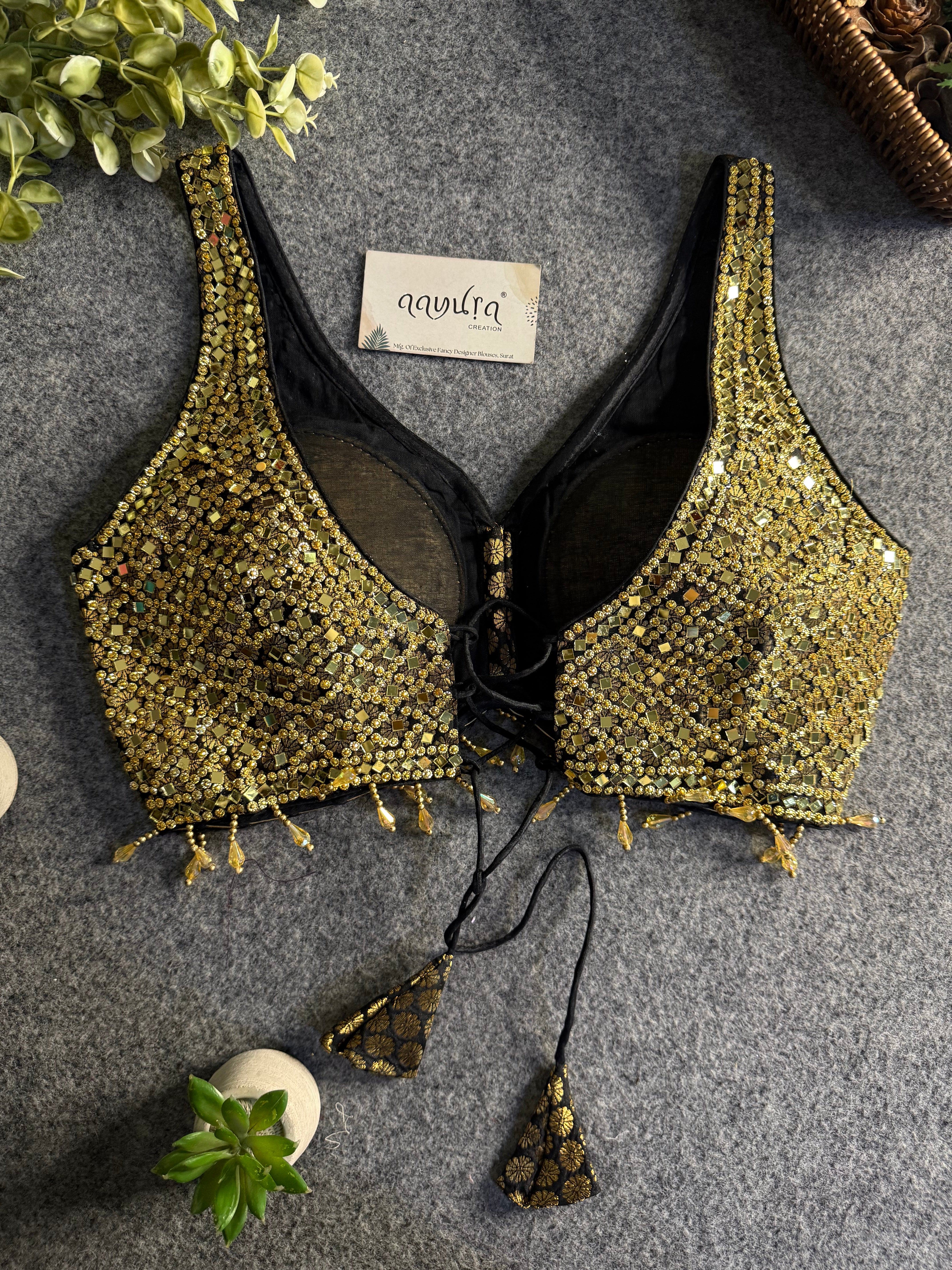 Lunara Festive Glow Blouse