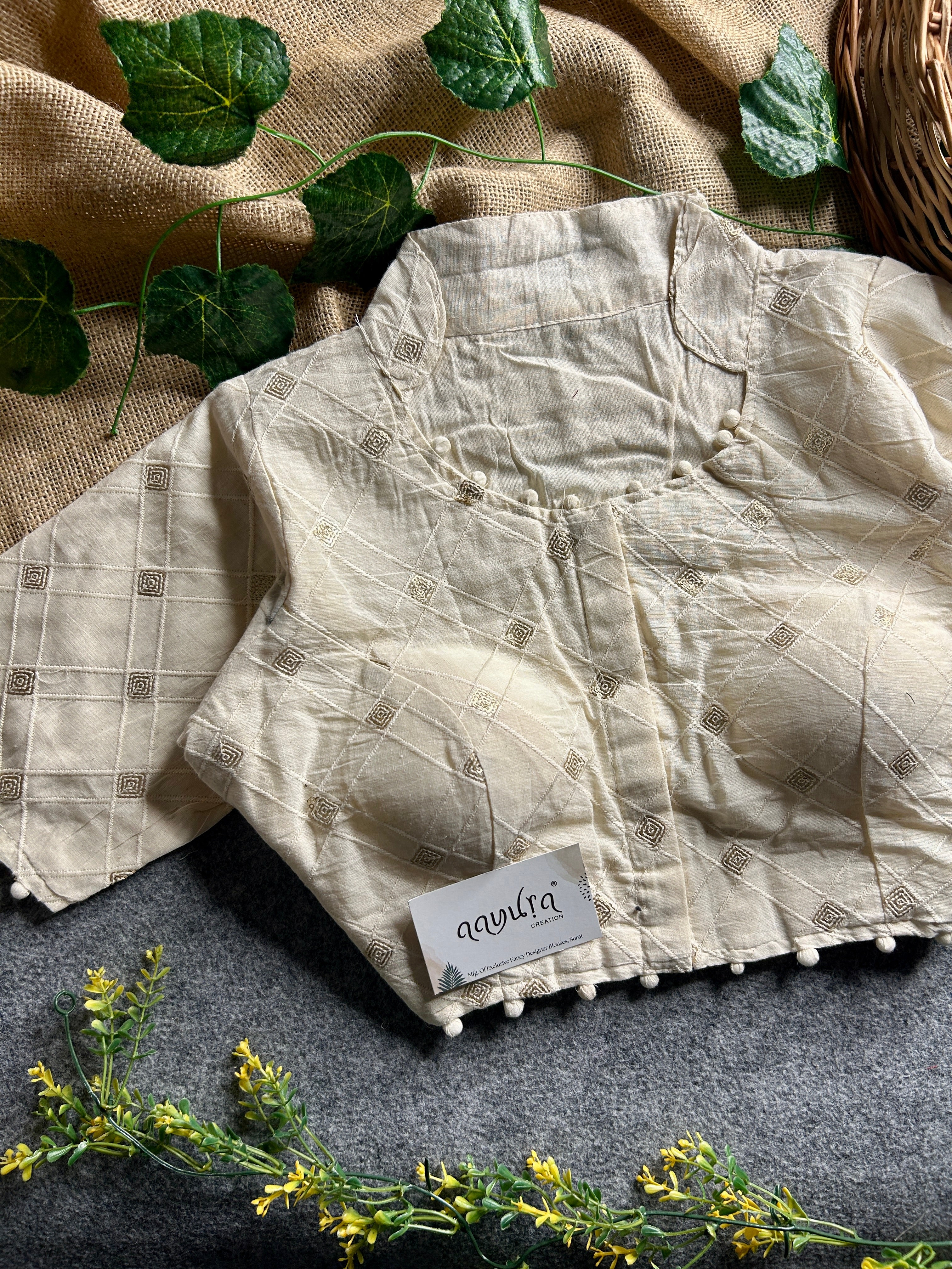 BabyColler Khadi blouse