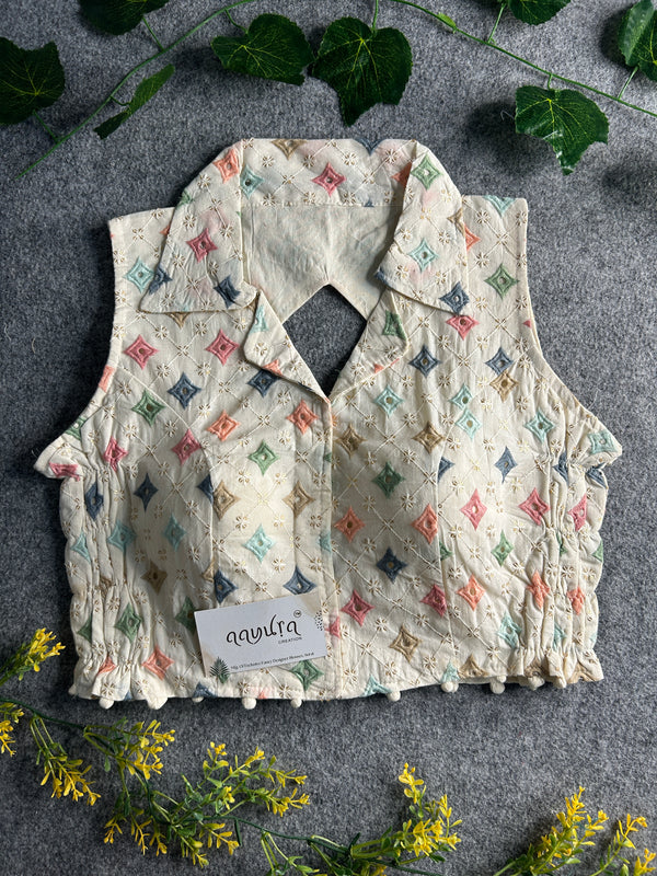 Khadi Stretchable Blouse