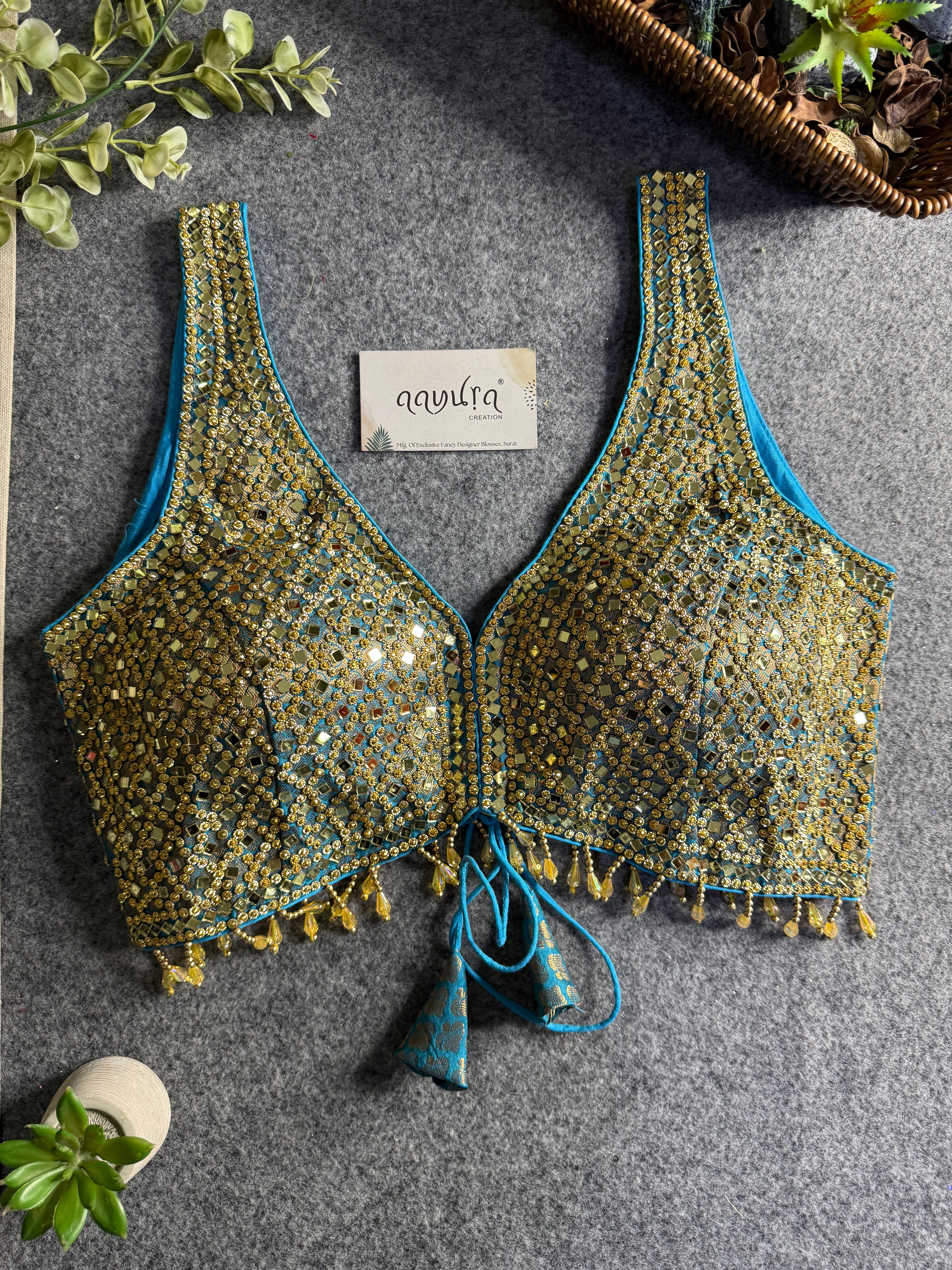 Lunara Festive Glow Blouse