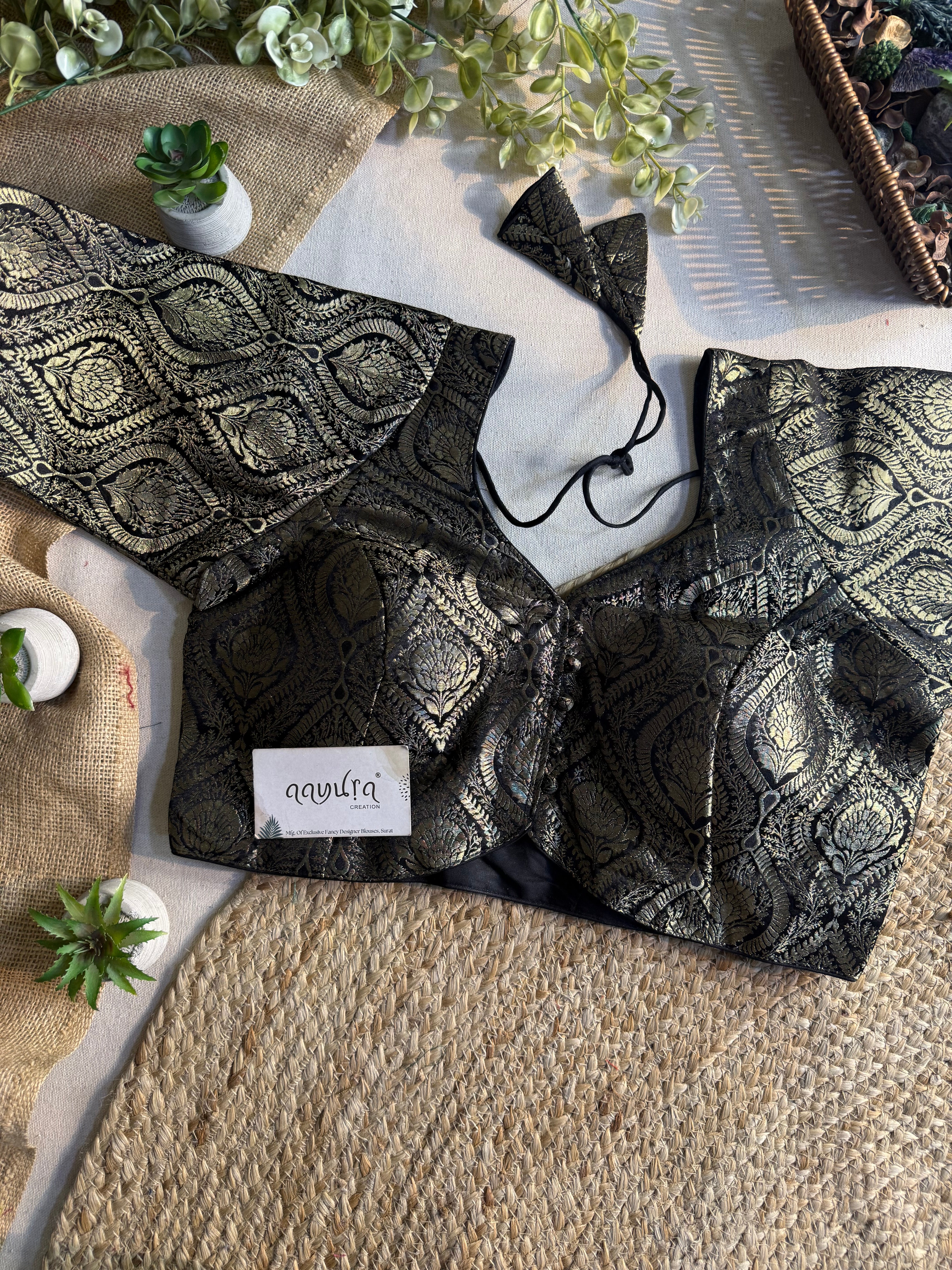 Zeenat Heritage Banarasi Blouse