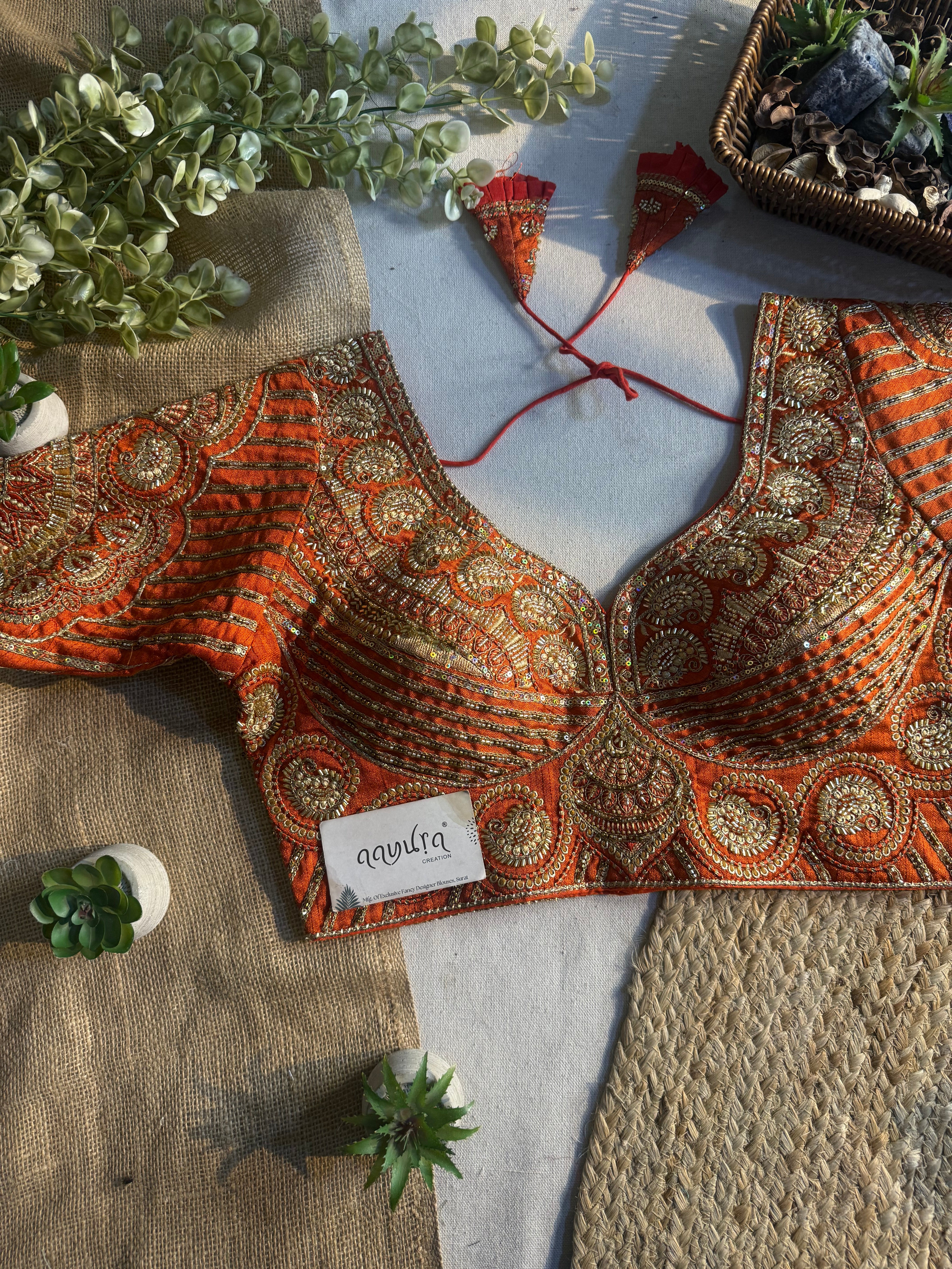 Italian Luxe Beads Blouse