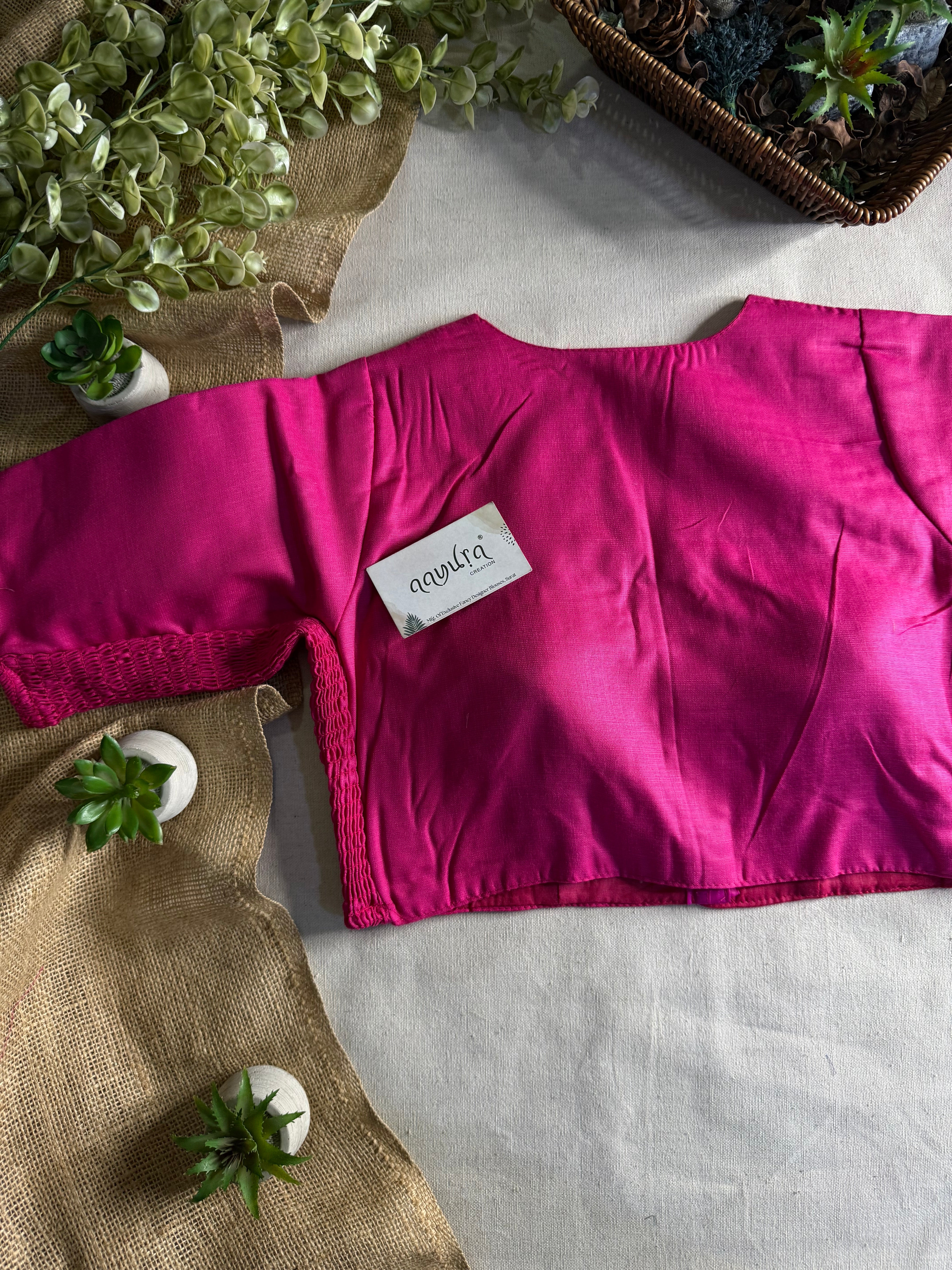 Comfort Fit Cotton Blouse