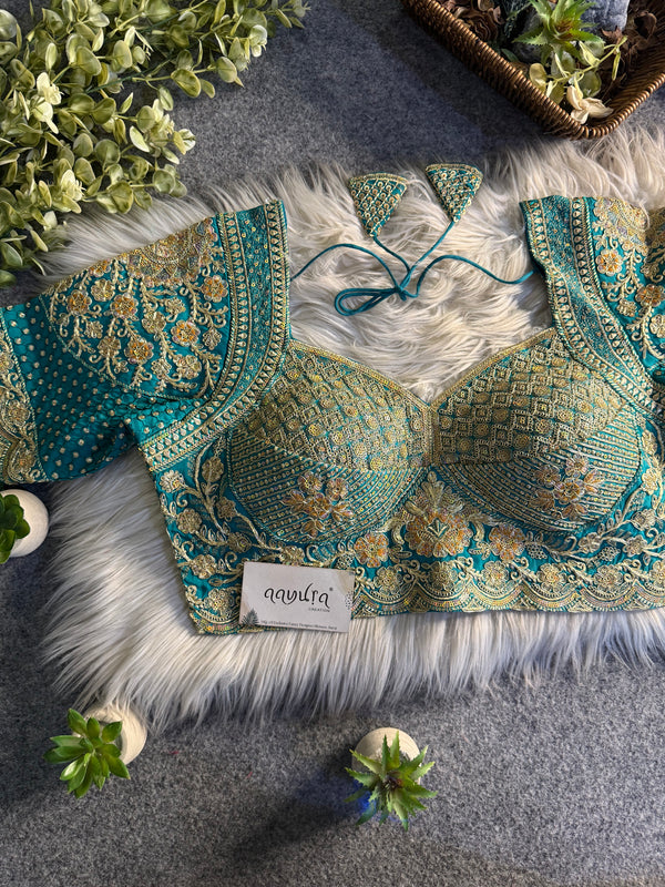 Rivya Glam Silk Blouse