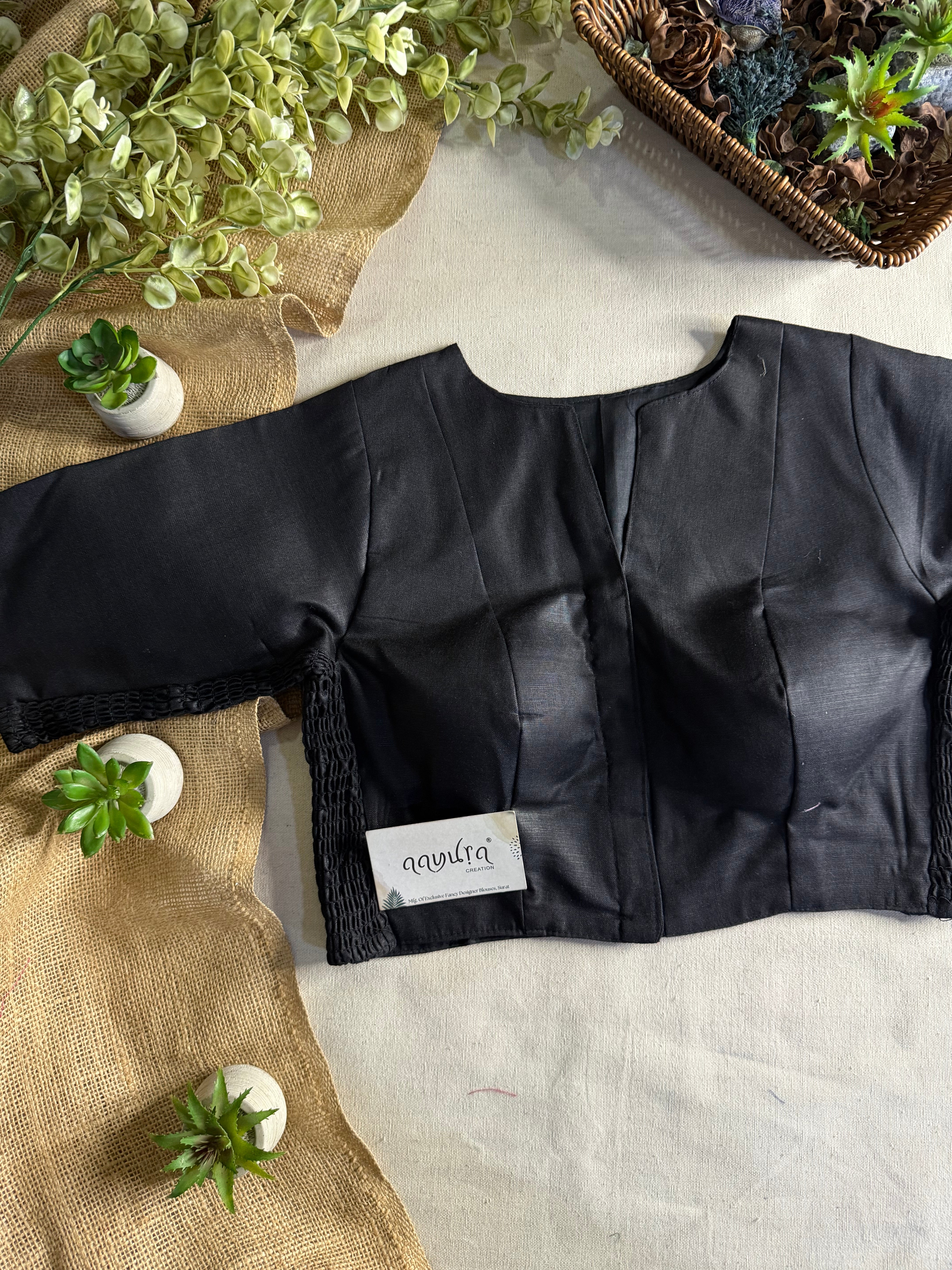 Comfort Fit Cotton Blouse