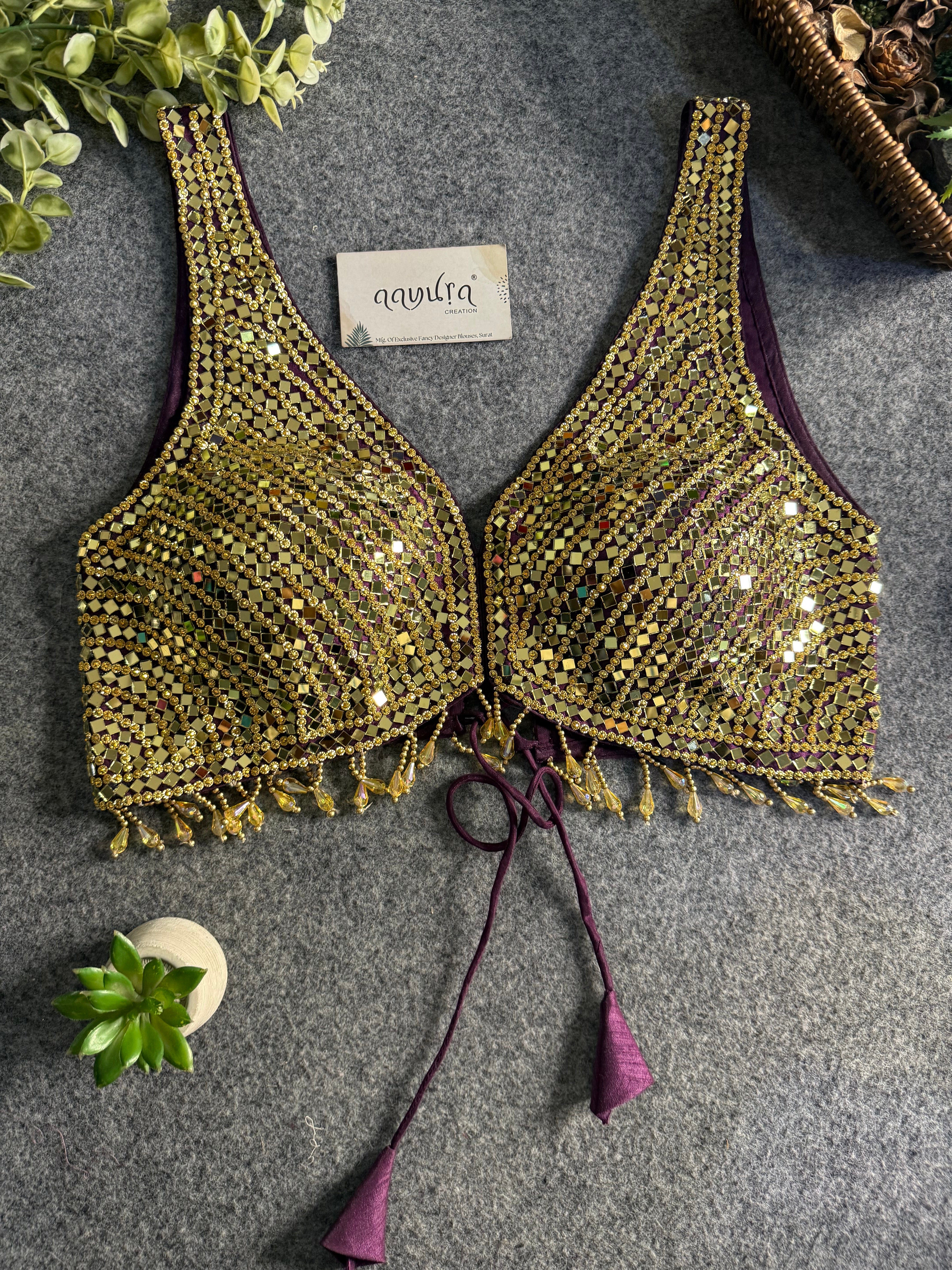 Lunara Festive Glow Blouse