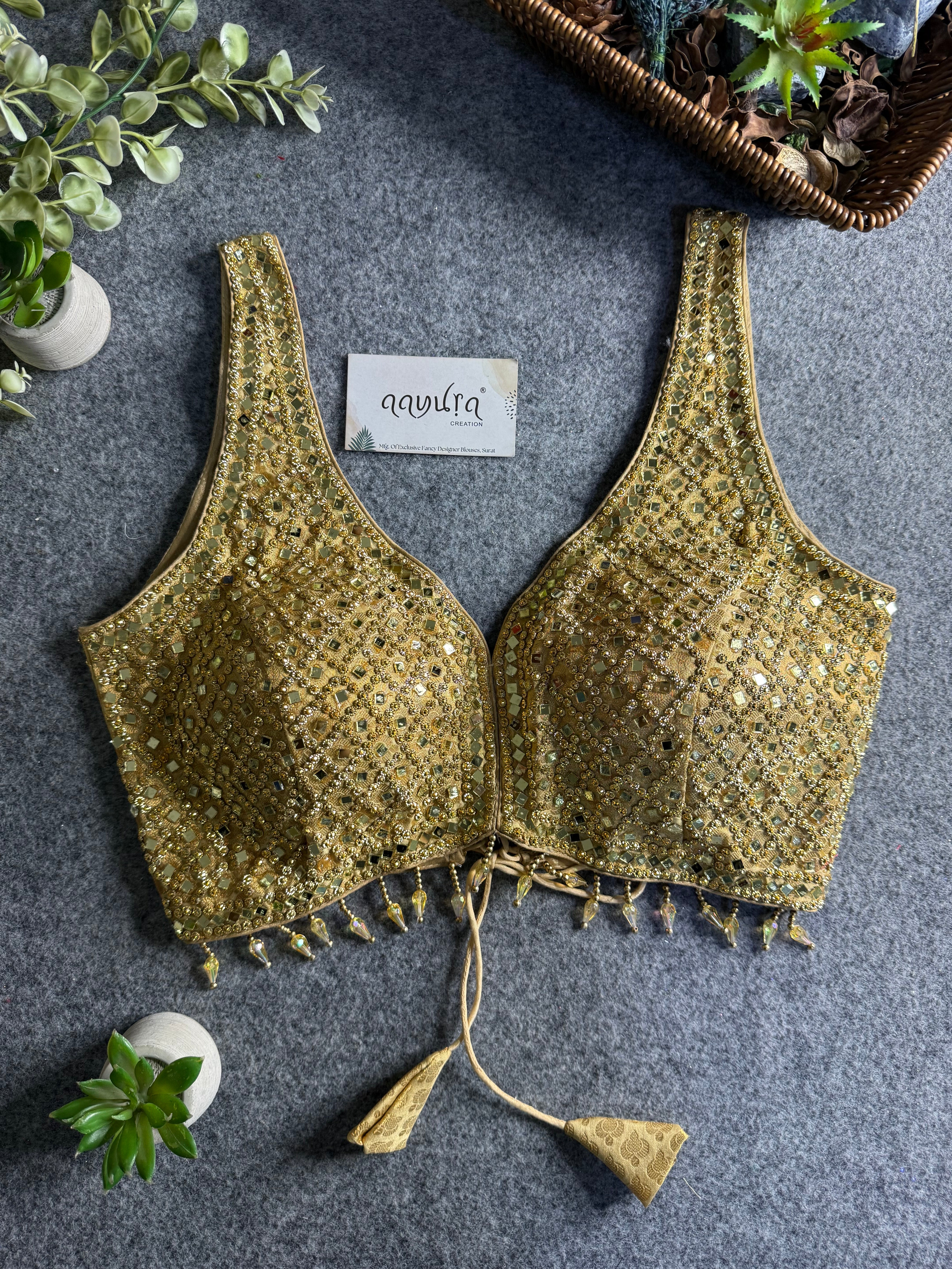 Lunara Festive Glow Blouse