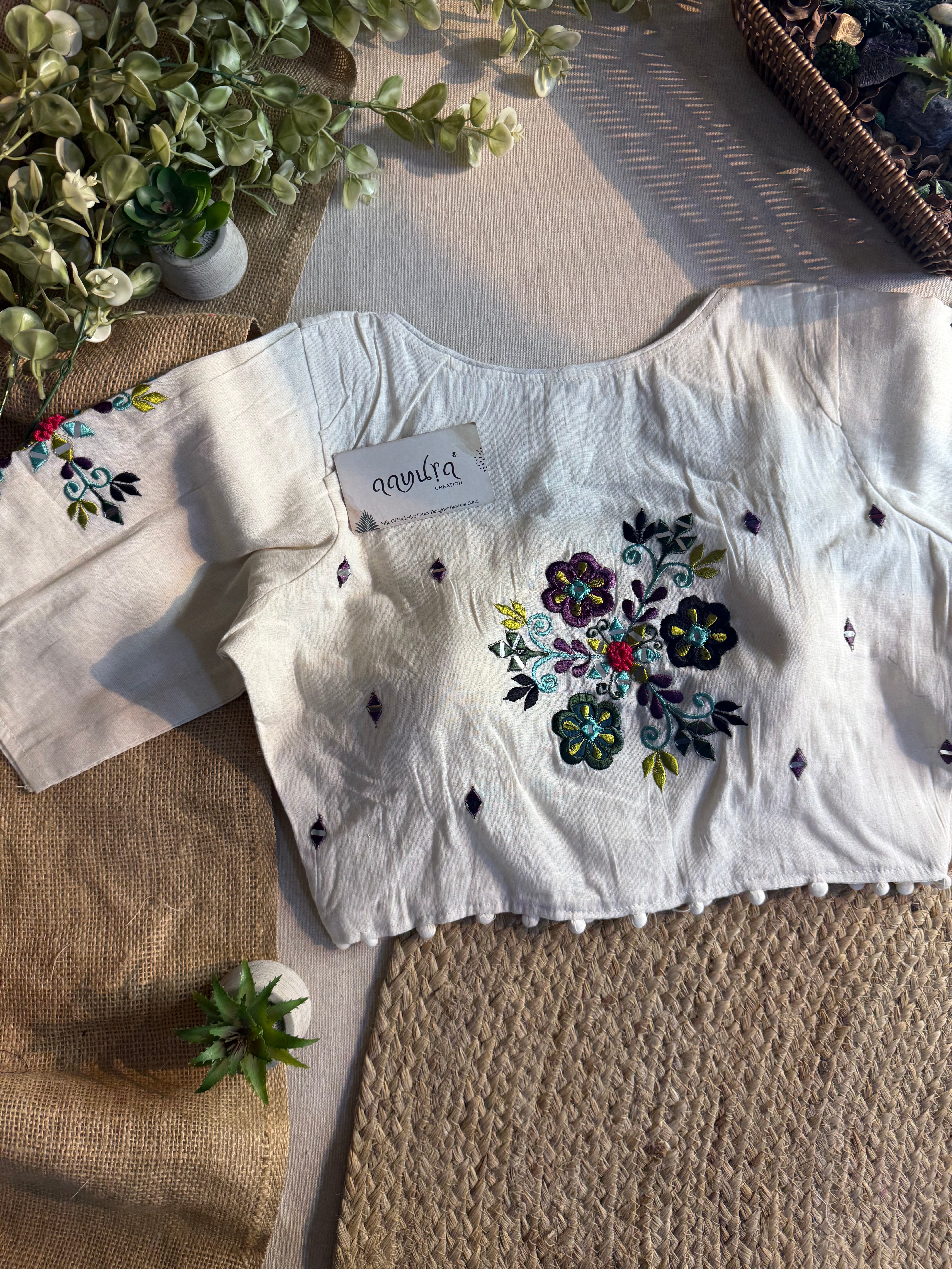 Elite Craft Cotton Blouse