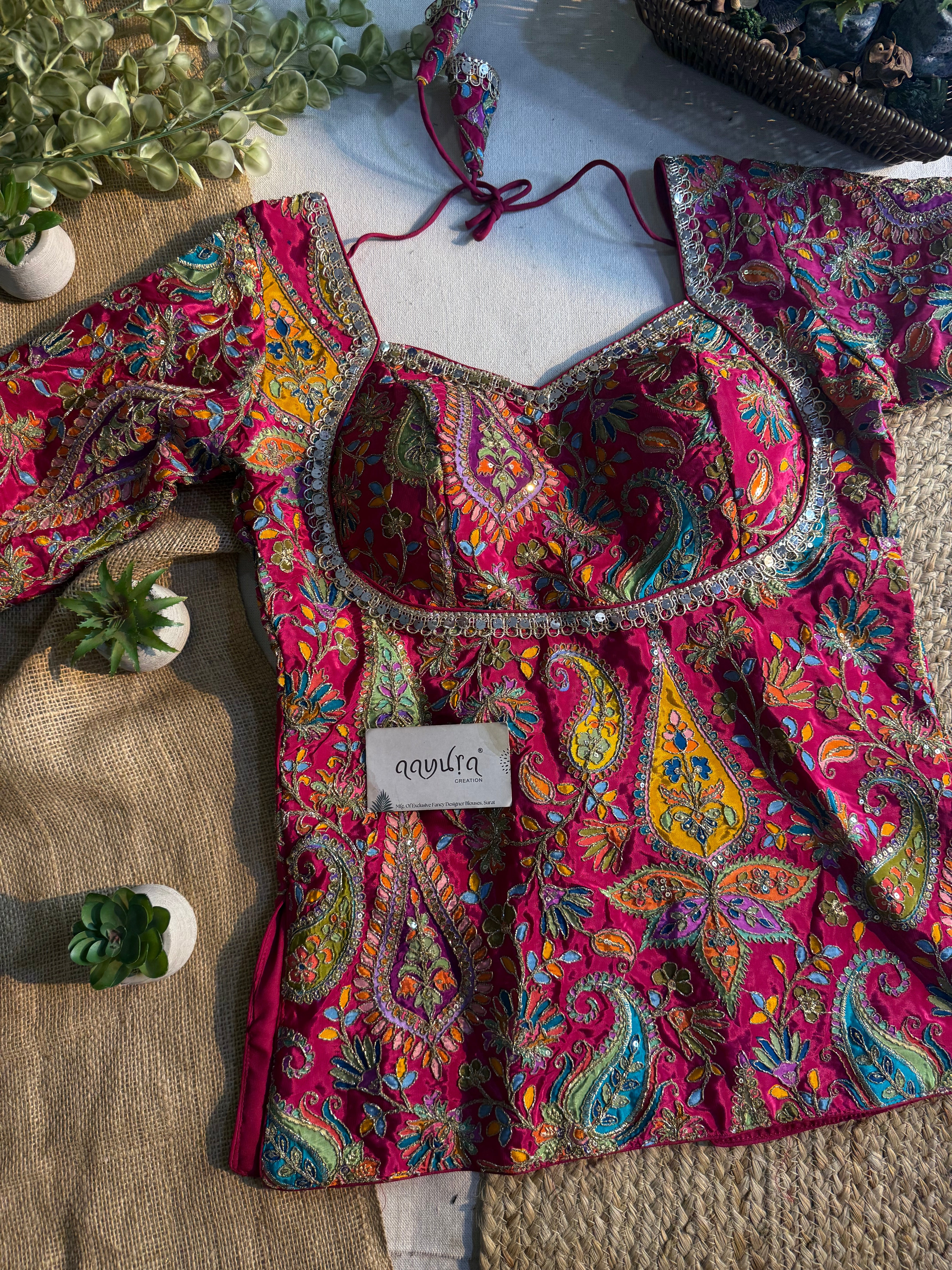 Shimmera Piplum Blouse