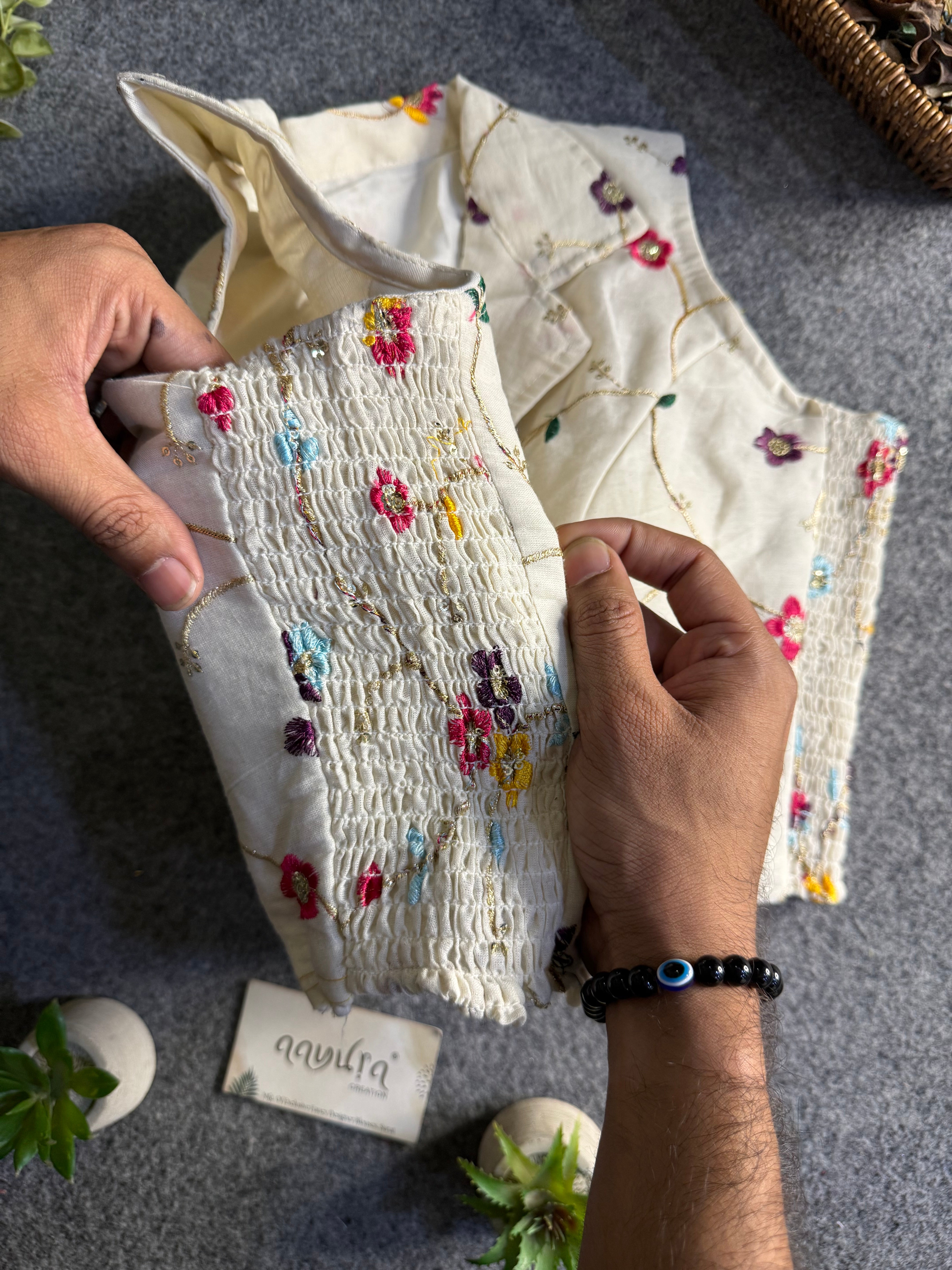 FlexiFit Cotton Designer Blouse