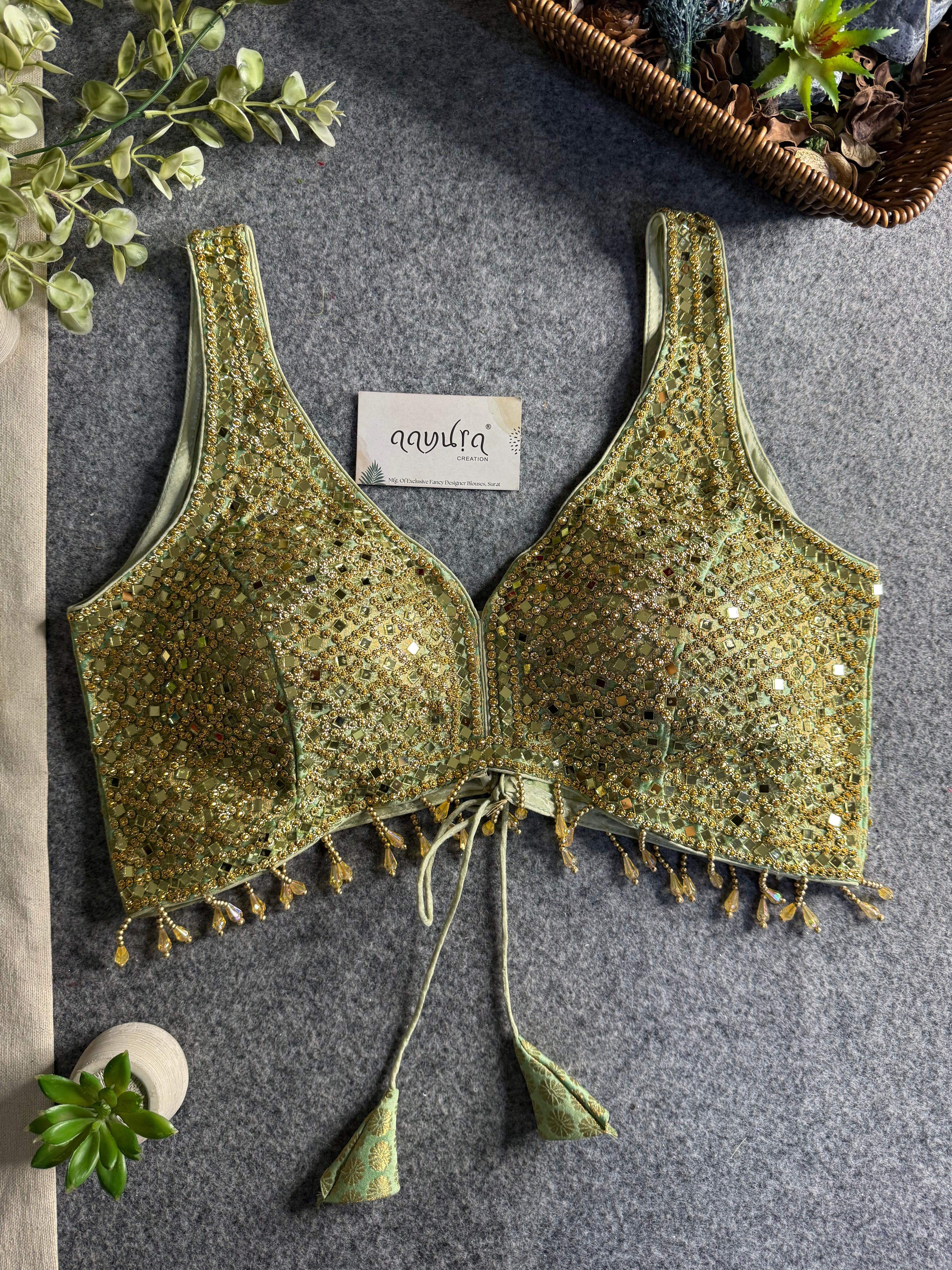 Lunara Festive Glow Blouse