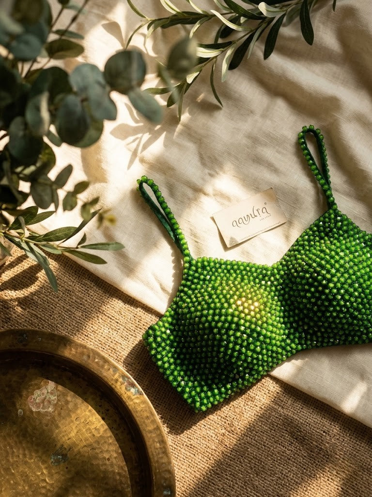 Zarmina Pearl Couture Blouse