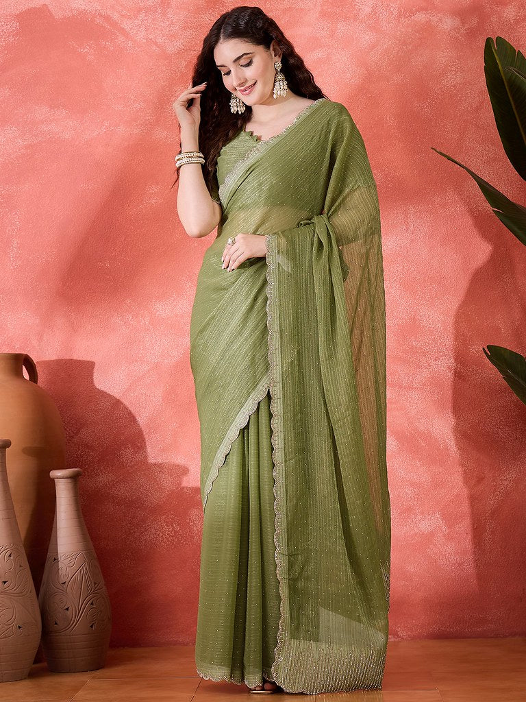 Zarika – Zari & Jarkan Glamour Saree