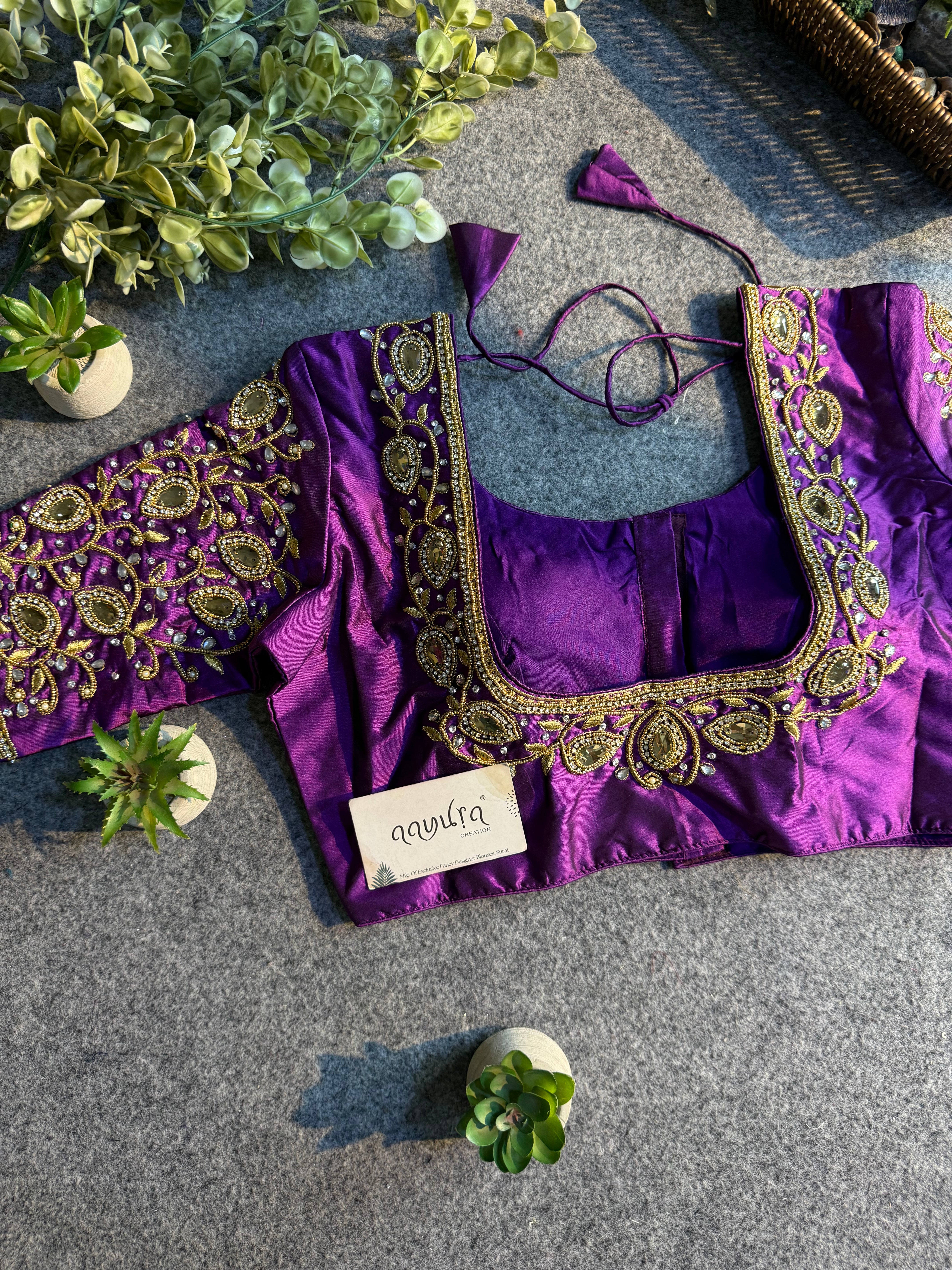 Twinkle Aari Work Blouse