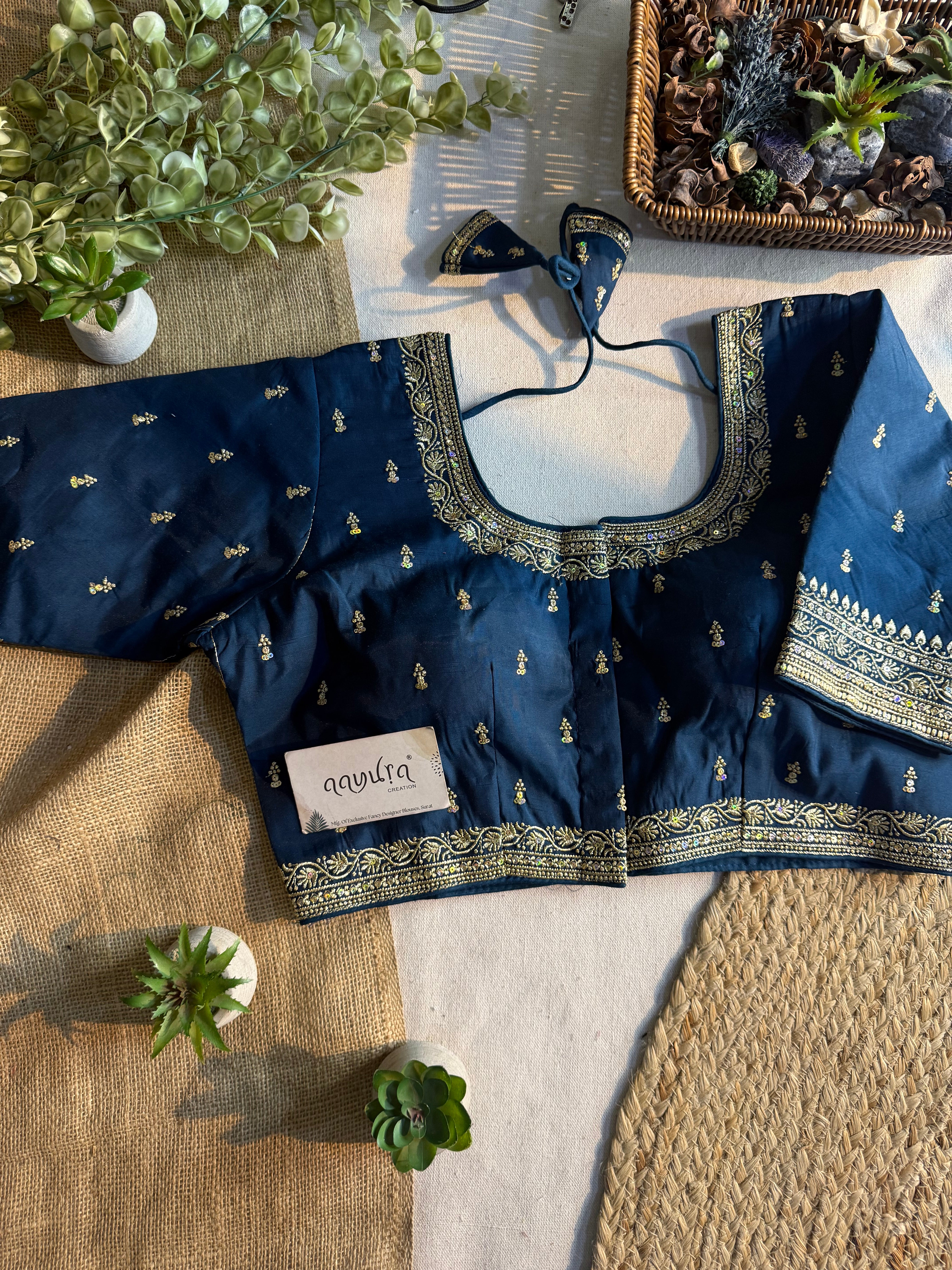 Mystique Embroidery Work Blouse