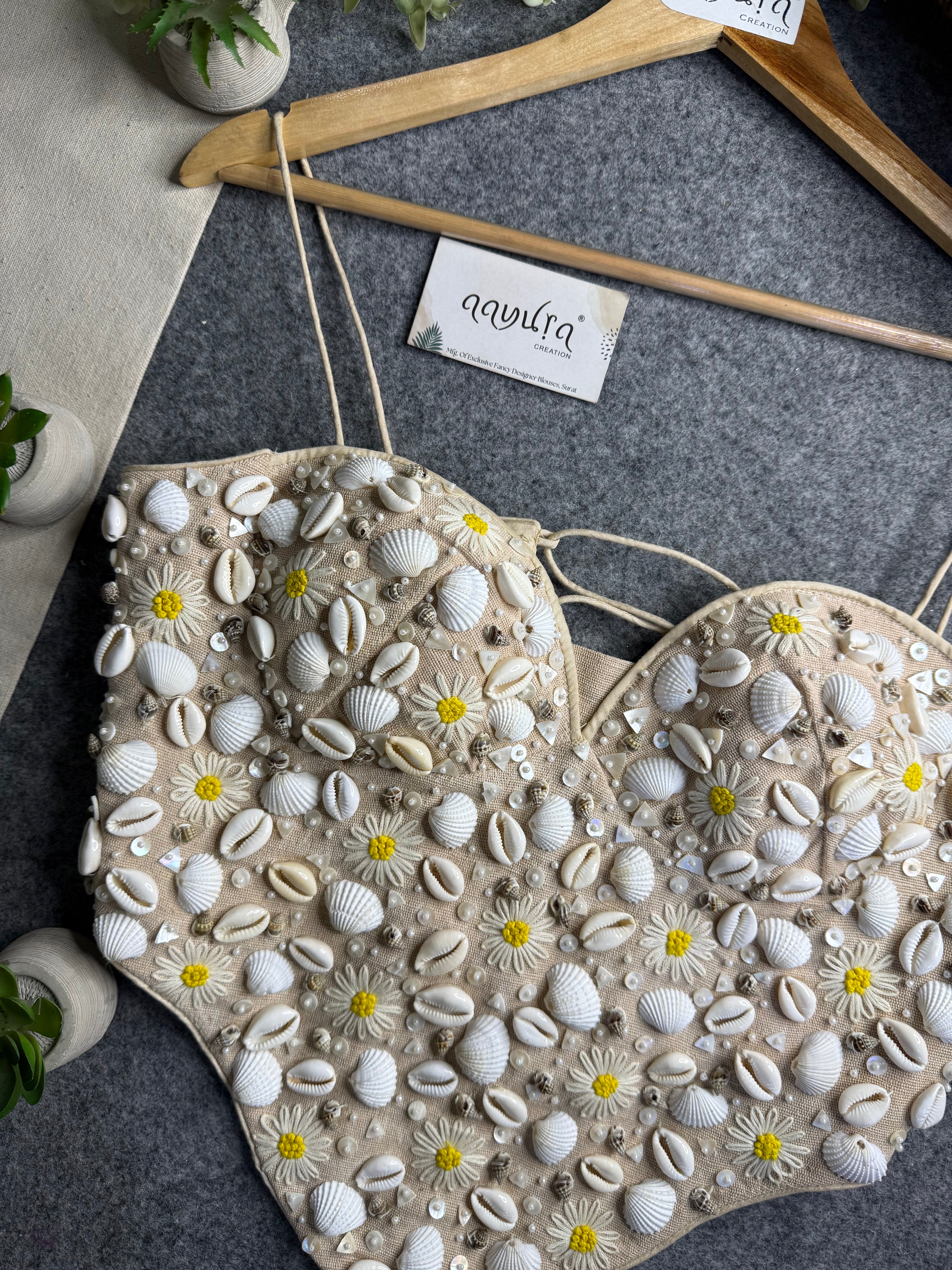 Ocean Muse – Premium Cordset Blouse