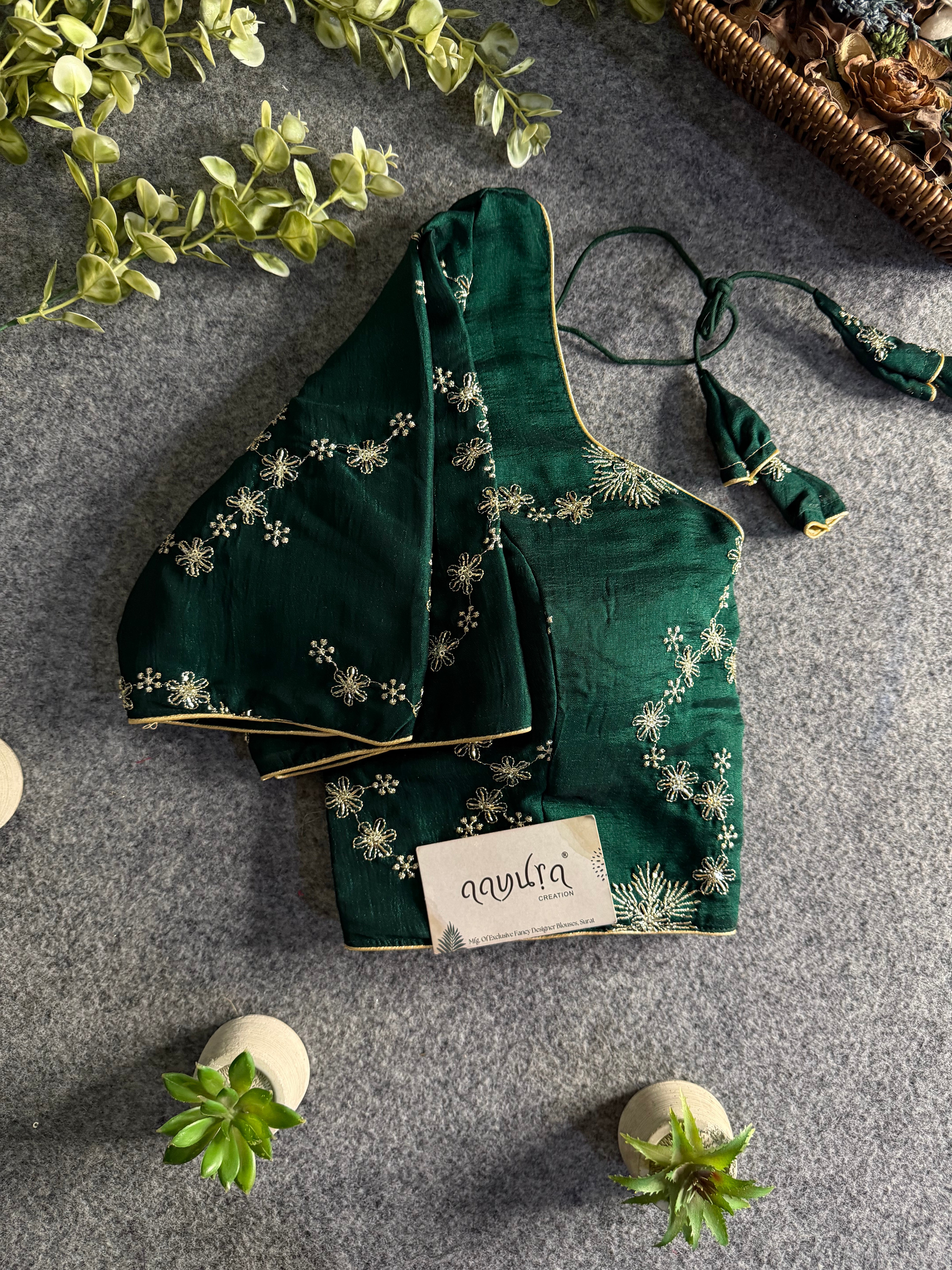 Sadvika-2 Vichitra Silk Blouse