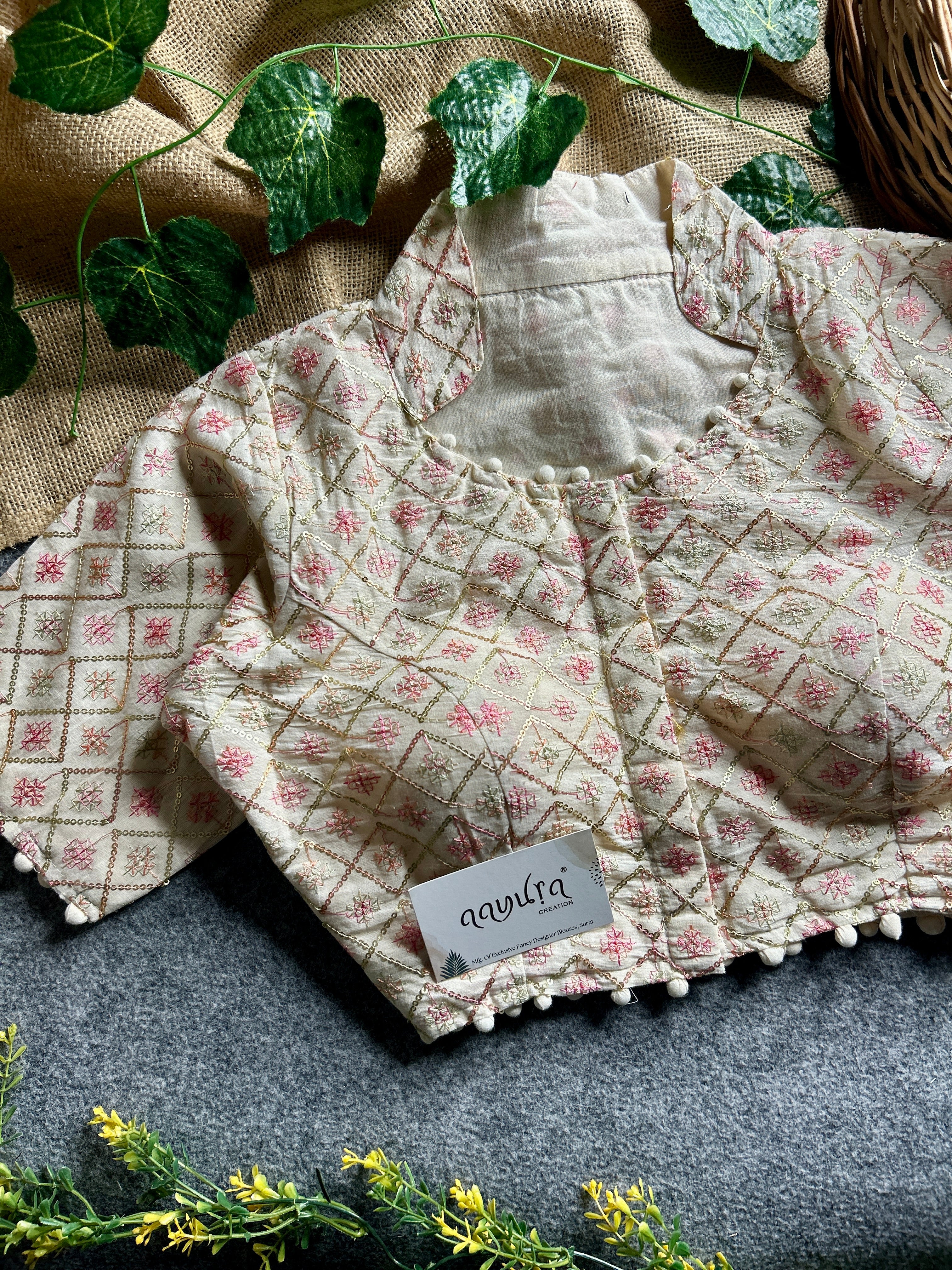 BabyColler Khadi blouse