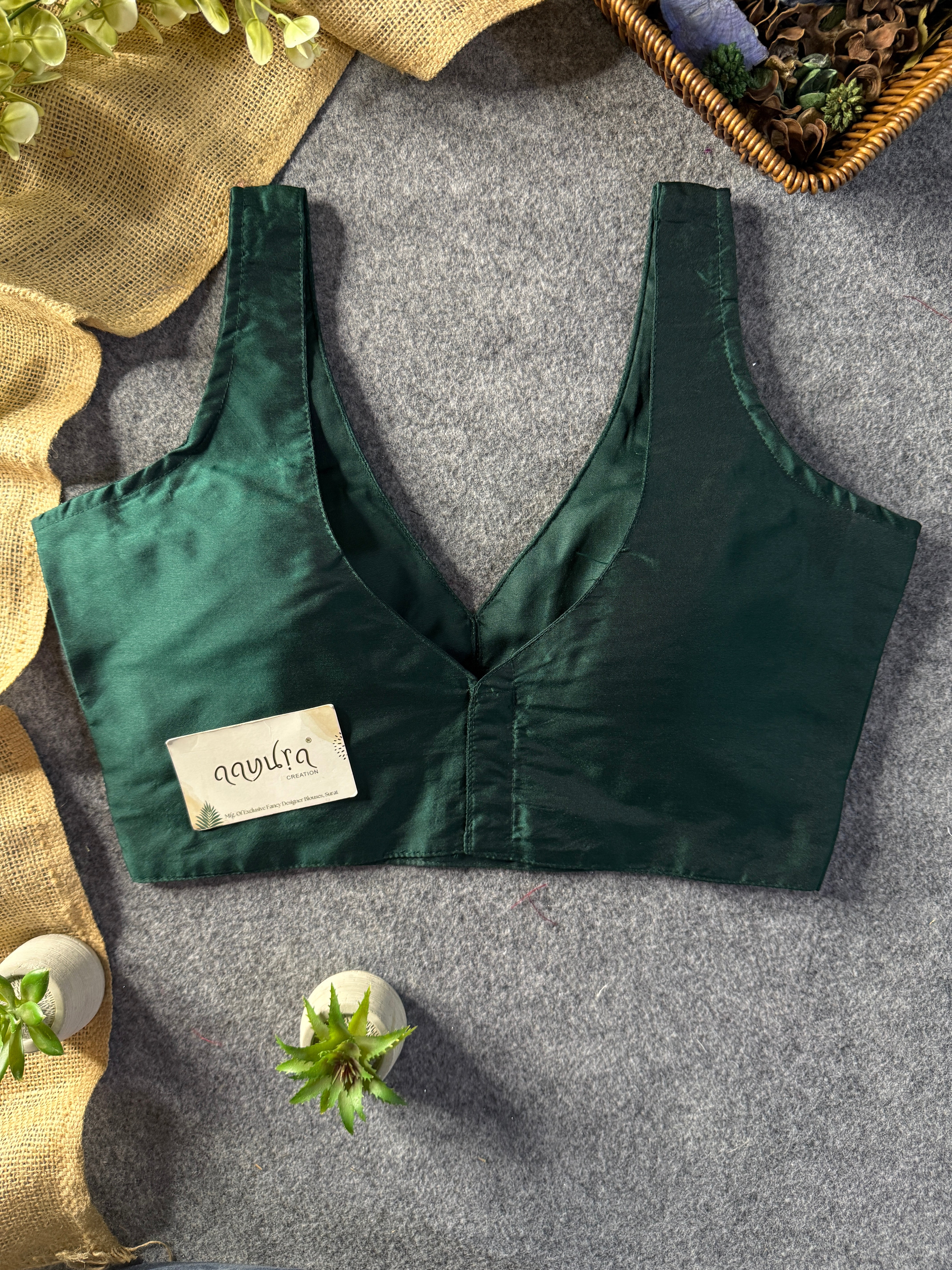 BOLLYWOOD STYLE-BOTTLE GREEN