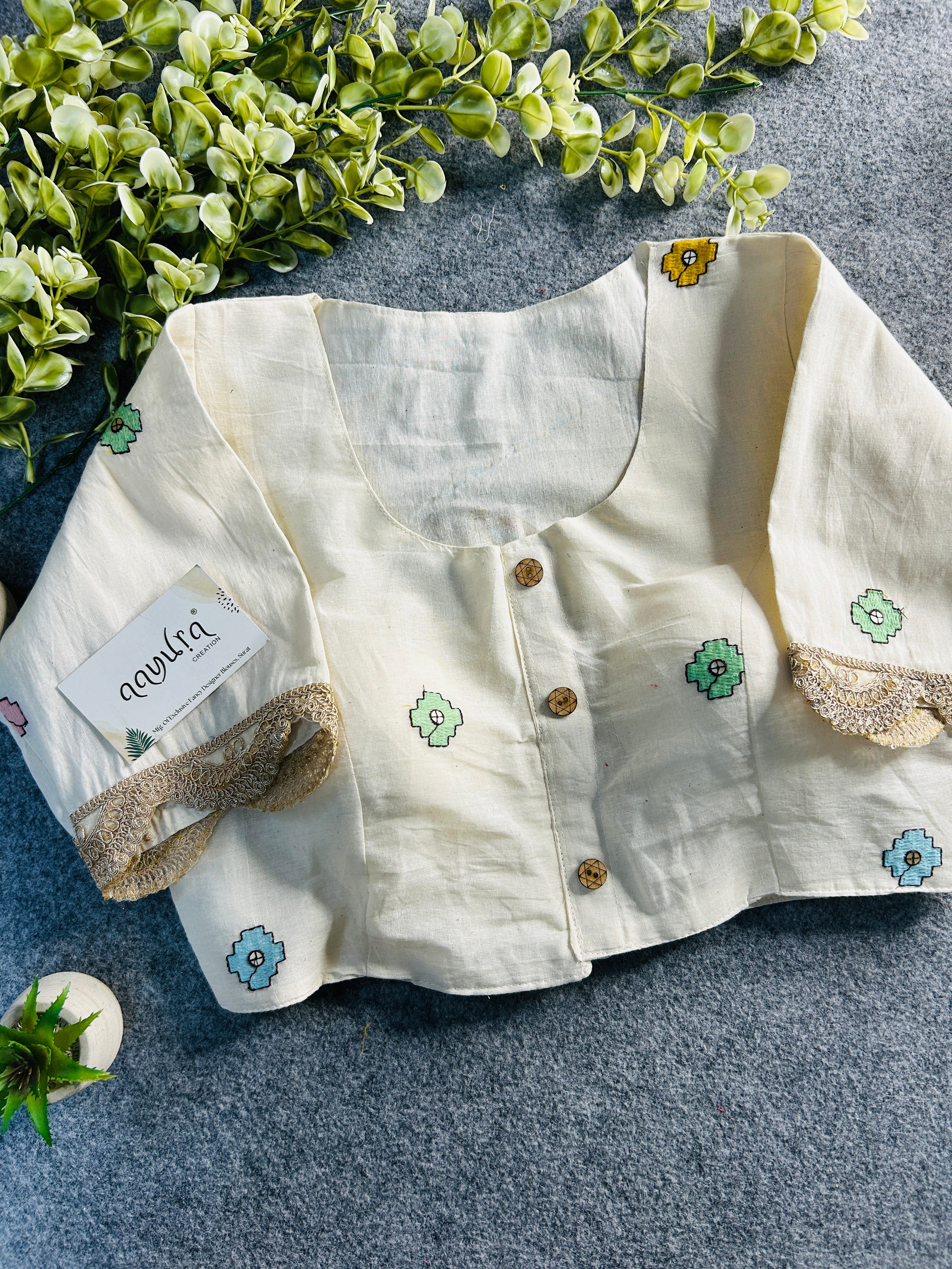 Saanvi-Khadi Boatneck