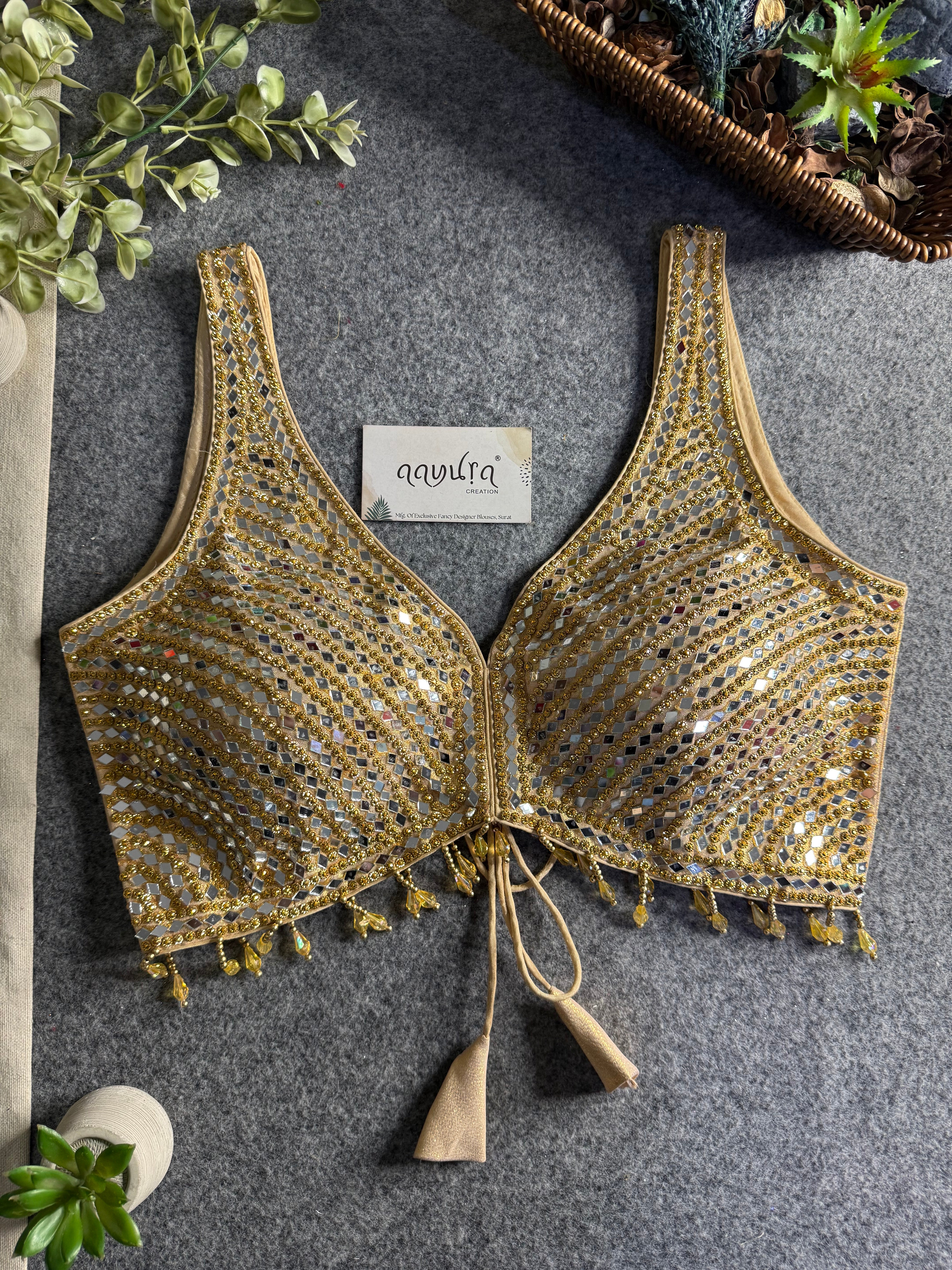 Lunara Festive Glow Blouse