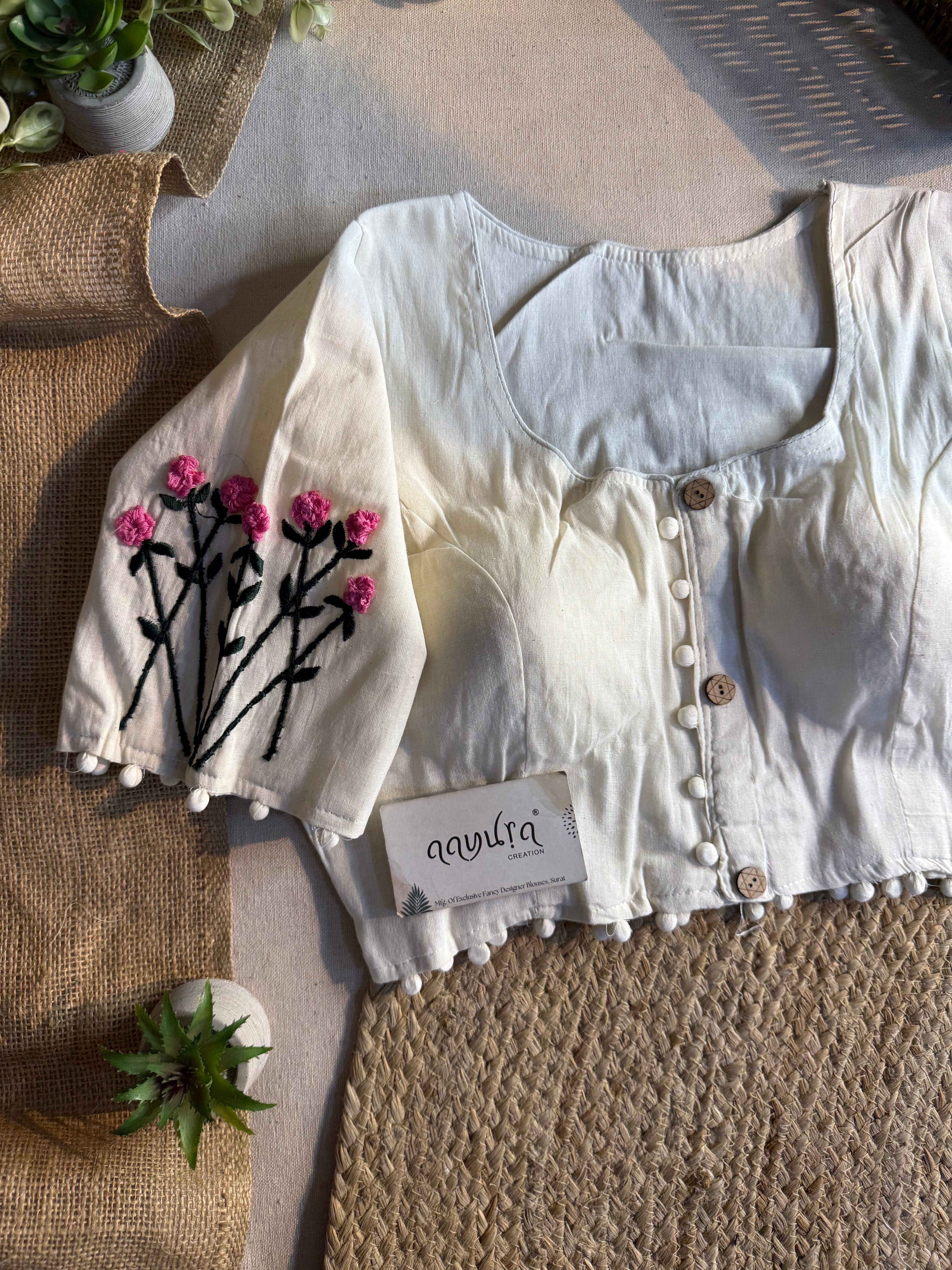 Elite Craft Cotton Blouse