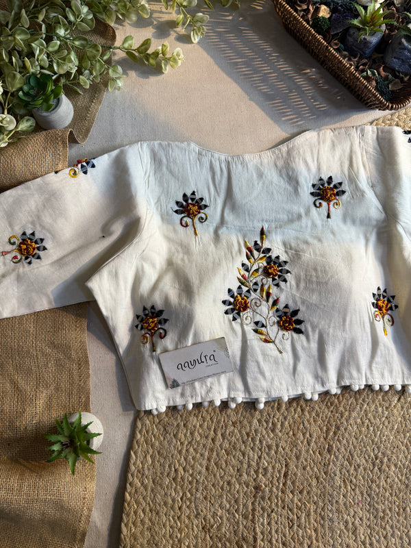 Elite Craft Cotton Blouse
