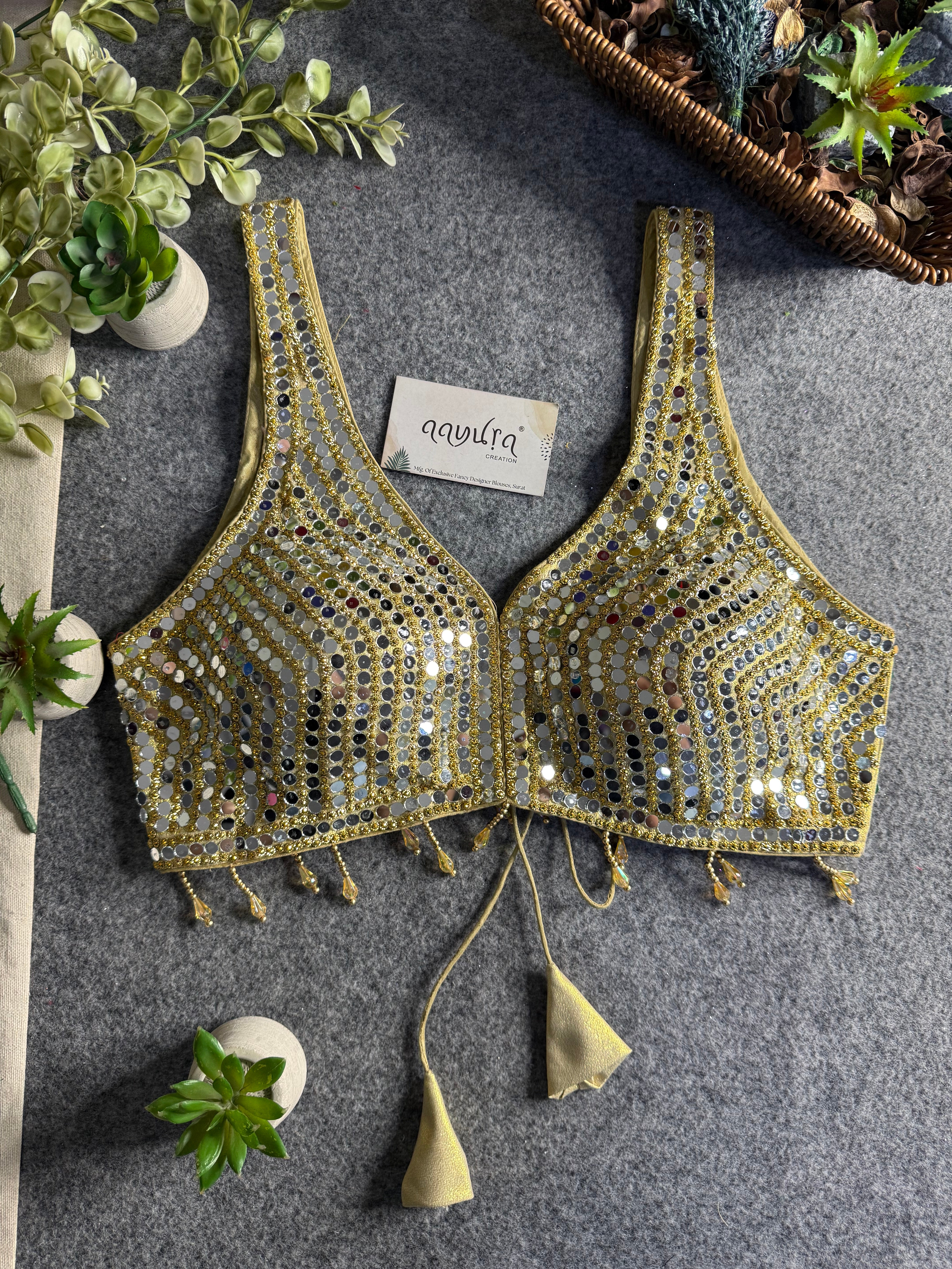 Lunara Festive Glow Blouse