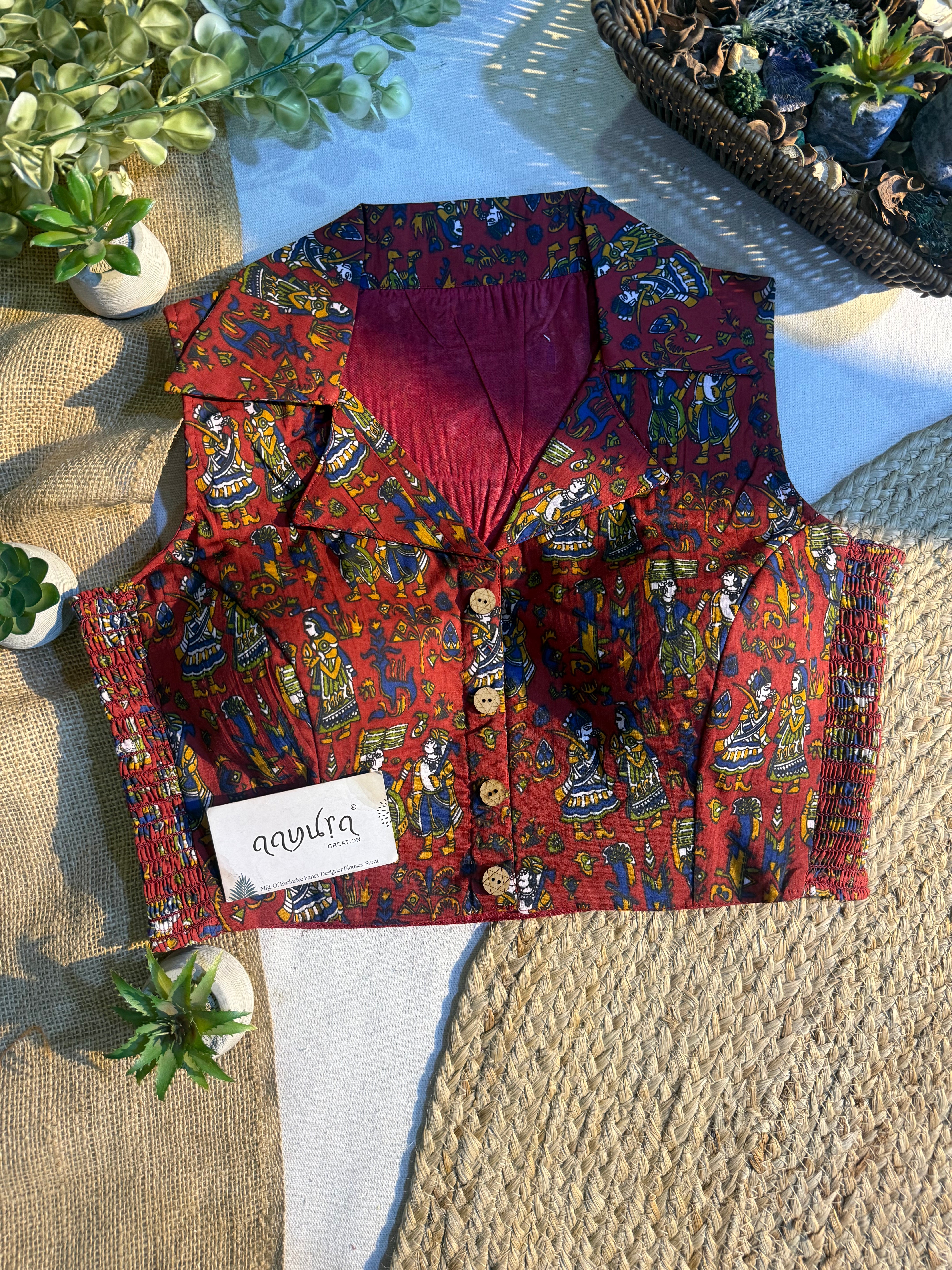Soft Stretch Premium Cotton Blouse